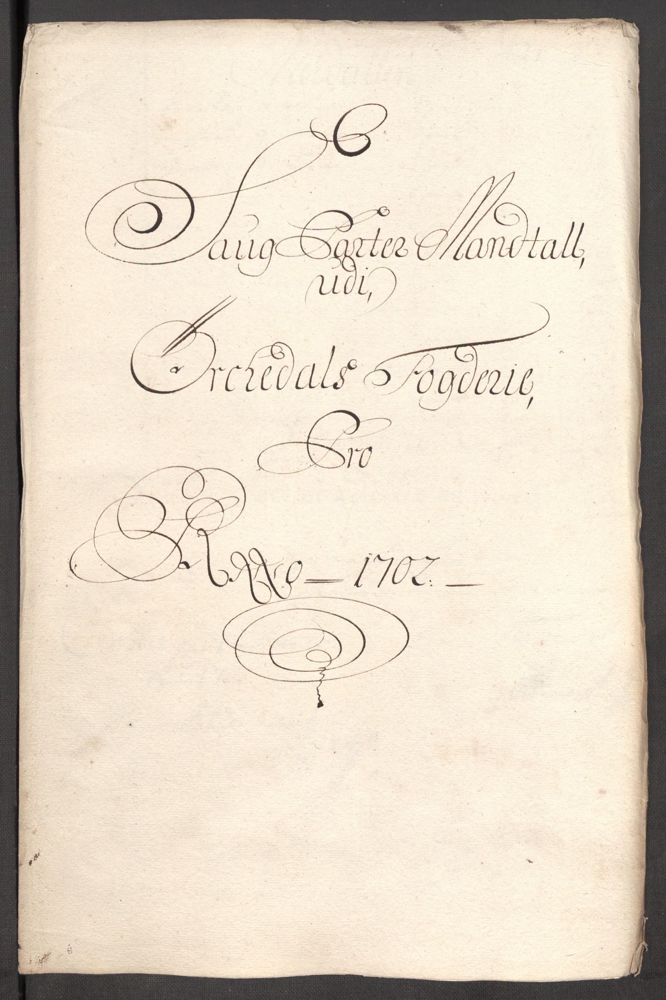 Rentekammeret inntil 1814, Reviderte regnskaper, Fogderegnskap, RA/EA-4092/R60/L3952: Fogderegnskap Orkdal og Gauldal, 1702, s. 80