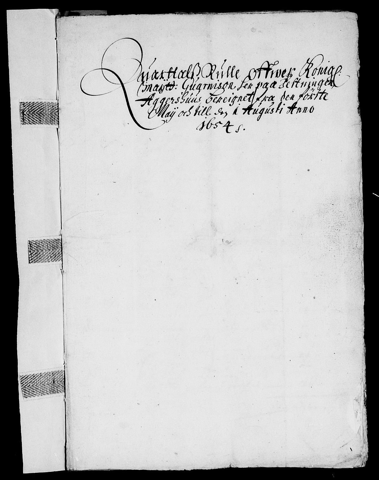 Rentekammeret inntil 1814, Reviderte regnskaper, Lensregnskaper, AV/RA-EA-5023/R/Rb/Rba/L0225: Akershus len, 1653-1655