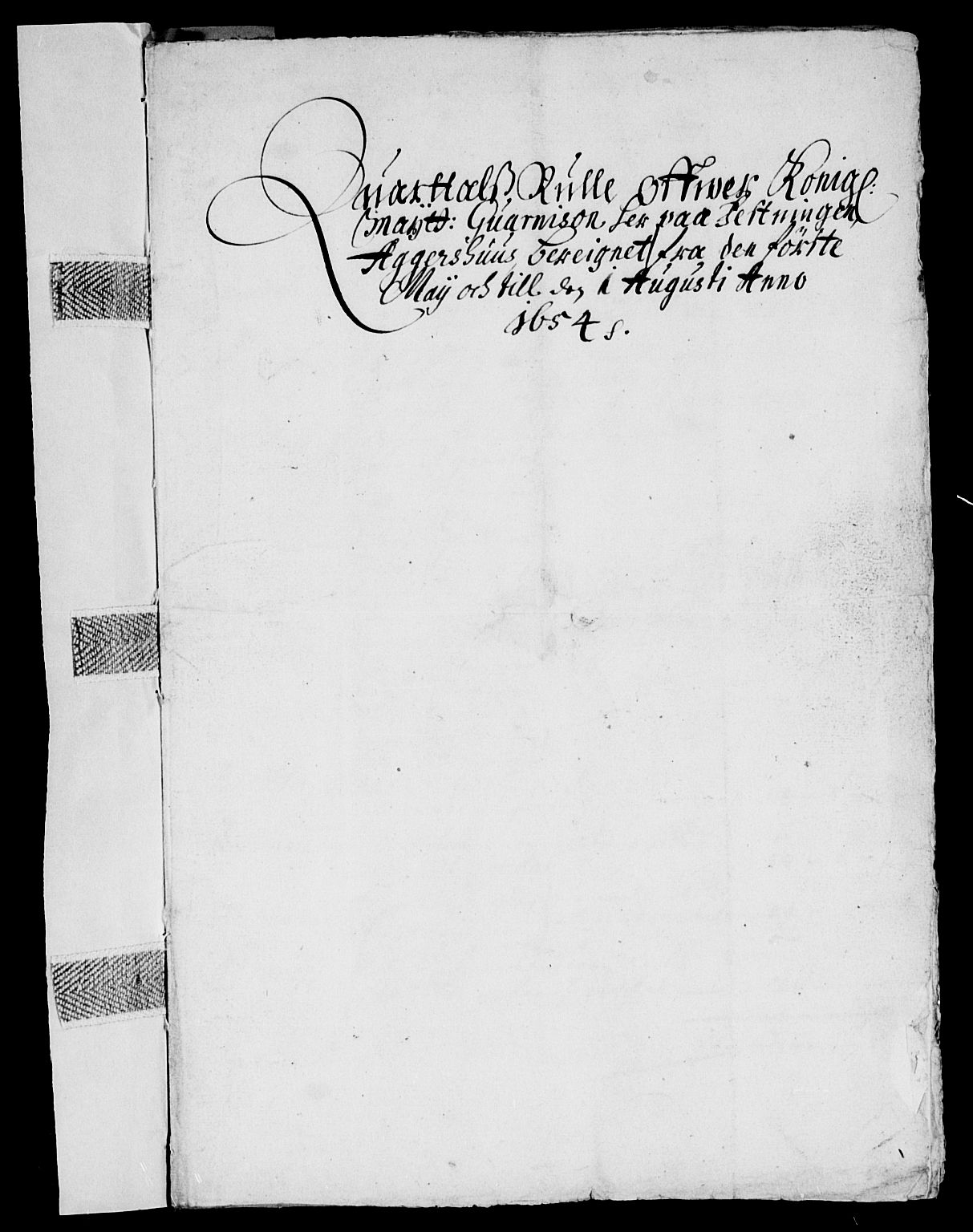 Rentekammeret inntil 1814, Reviderte regnskaper, Lensregnskaper, RA/EA-5023/R/Rb/Rba/L0225: Akershus len, 1653-1655