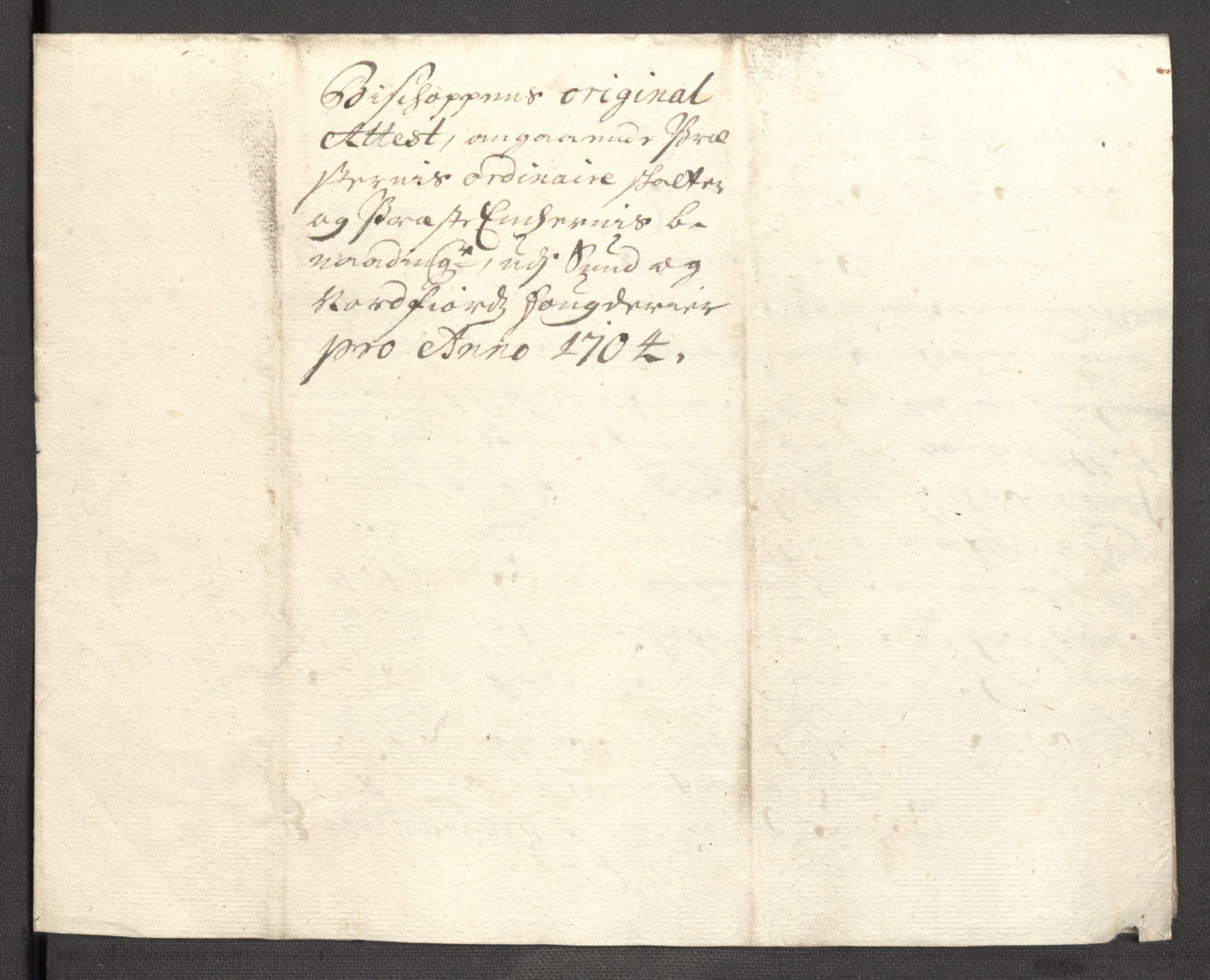 Rentekammeret inntil 1814, Reviderte regnskaper, Fogderegnskap, AV/RA-EA-4092/R53/L3428: Fogderegnskap Sunn- og Nordfjord, 1704, s. 126