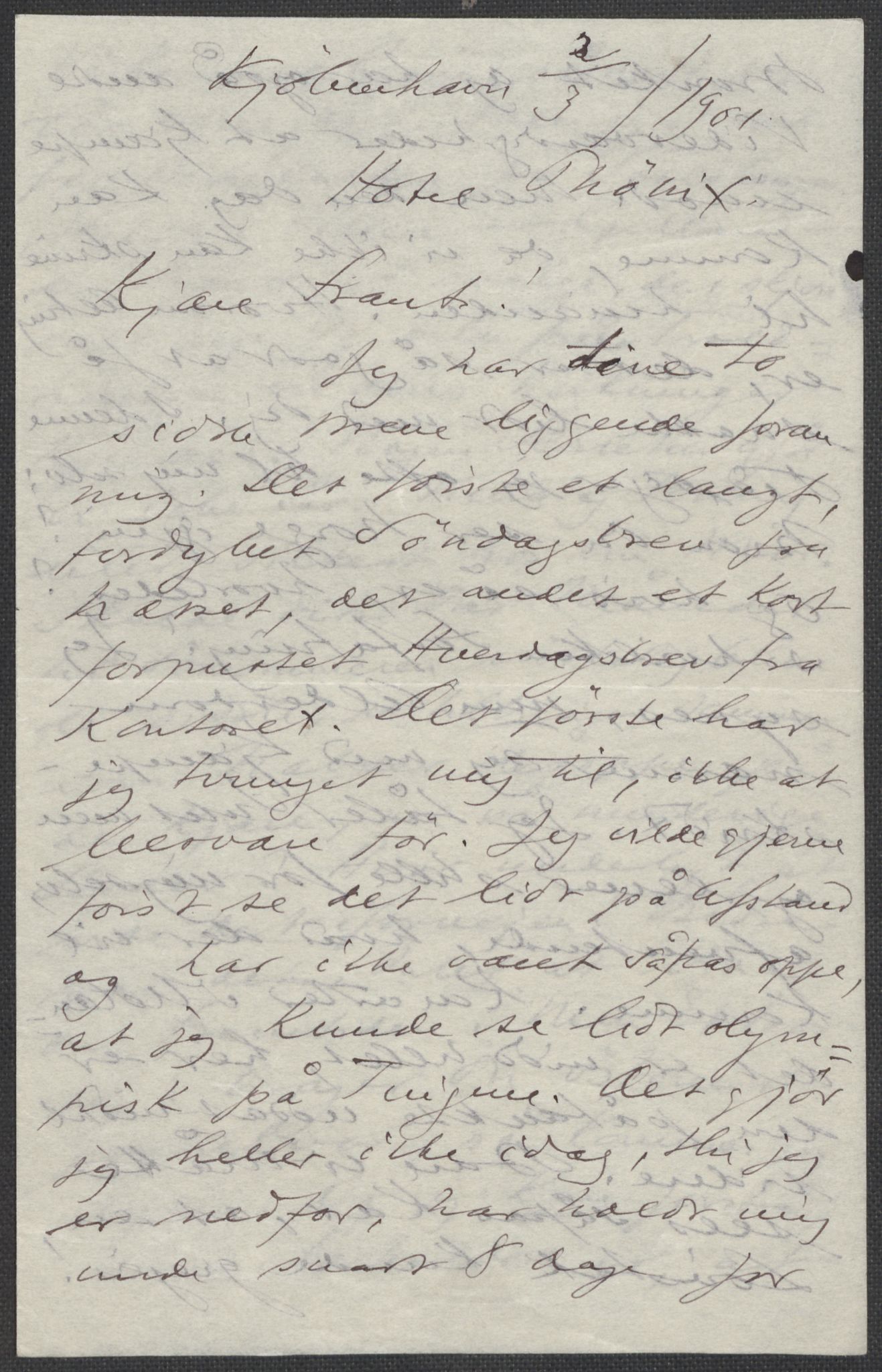 Beyer, Frants, RA/PA-0132/F/L0001: Brev fra Edvard Grieg til Frantz Beyer og "En del optegnelser som kan tjene til kommentar til brevene" av Marie Beyer, 1872-1907, s. 614