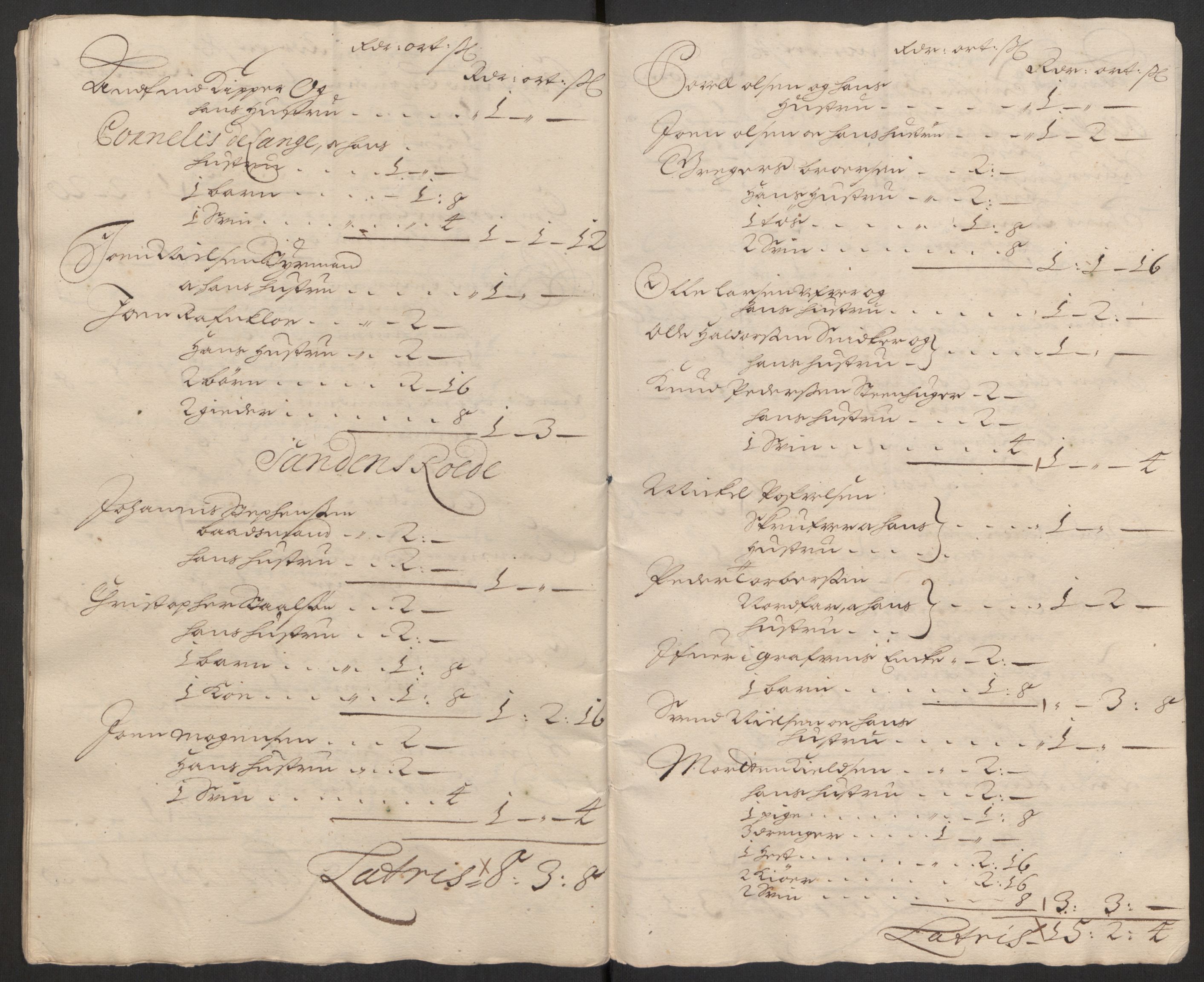 Rentekammeret inntil 1814, Reviderte regnskaper, Byregnskaper, AV/RA-EA-4066/R/Rs/L0505: [S2] Kontribusjonsregnskap, 1686-1691, s. 113