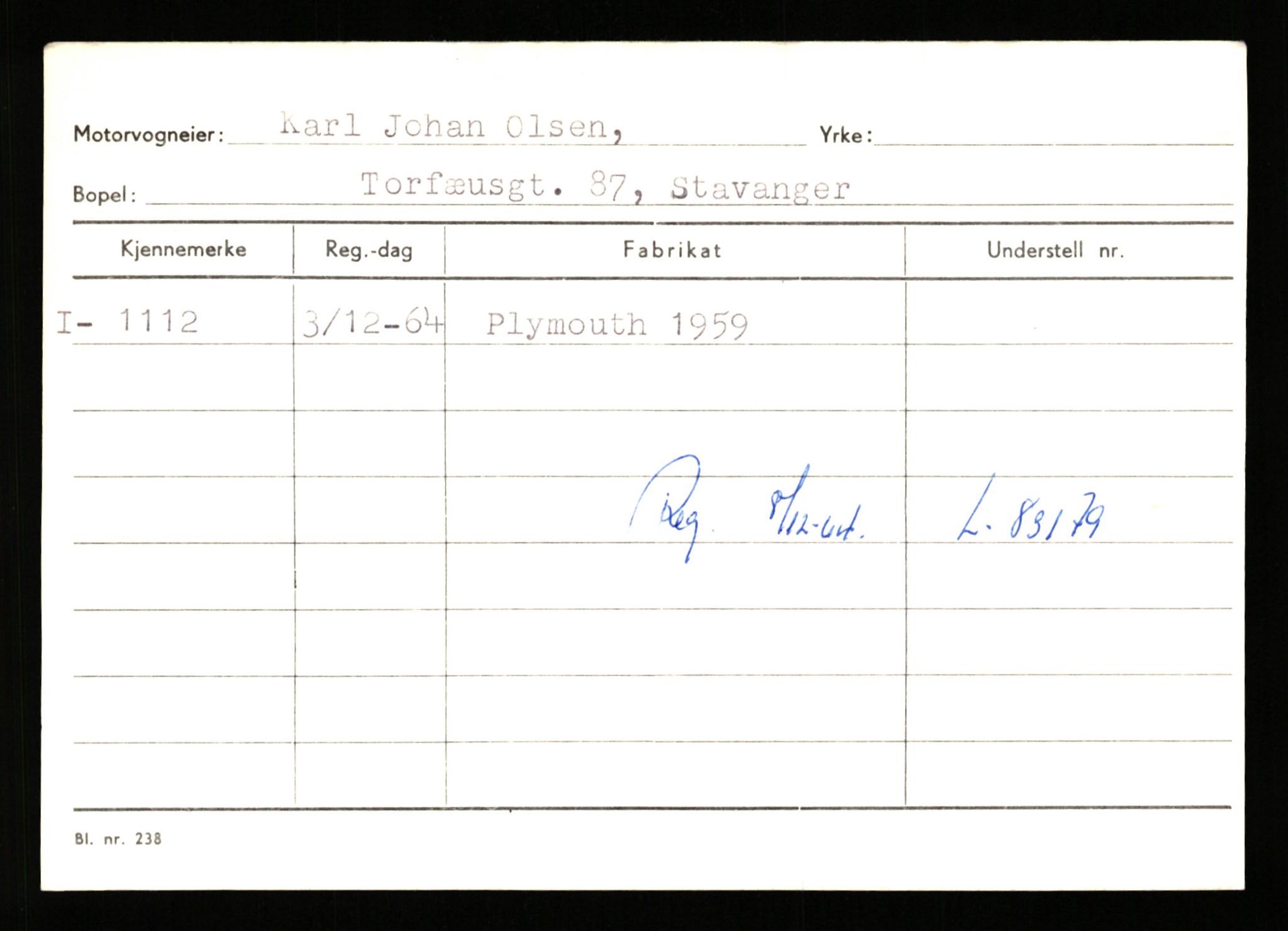 Stavanger trafikkstasjon, AV/SAST-A-101942/0/G/L0001: Registreringsnummer: 0 - 5782, 1930-1971, s. 707