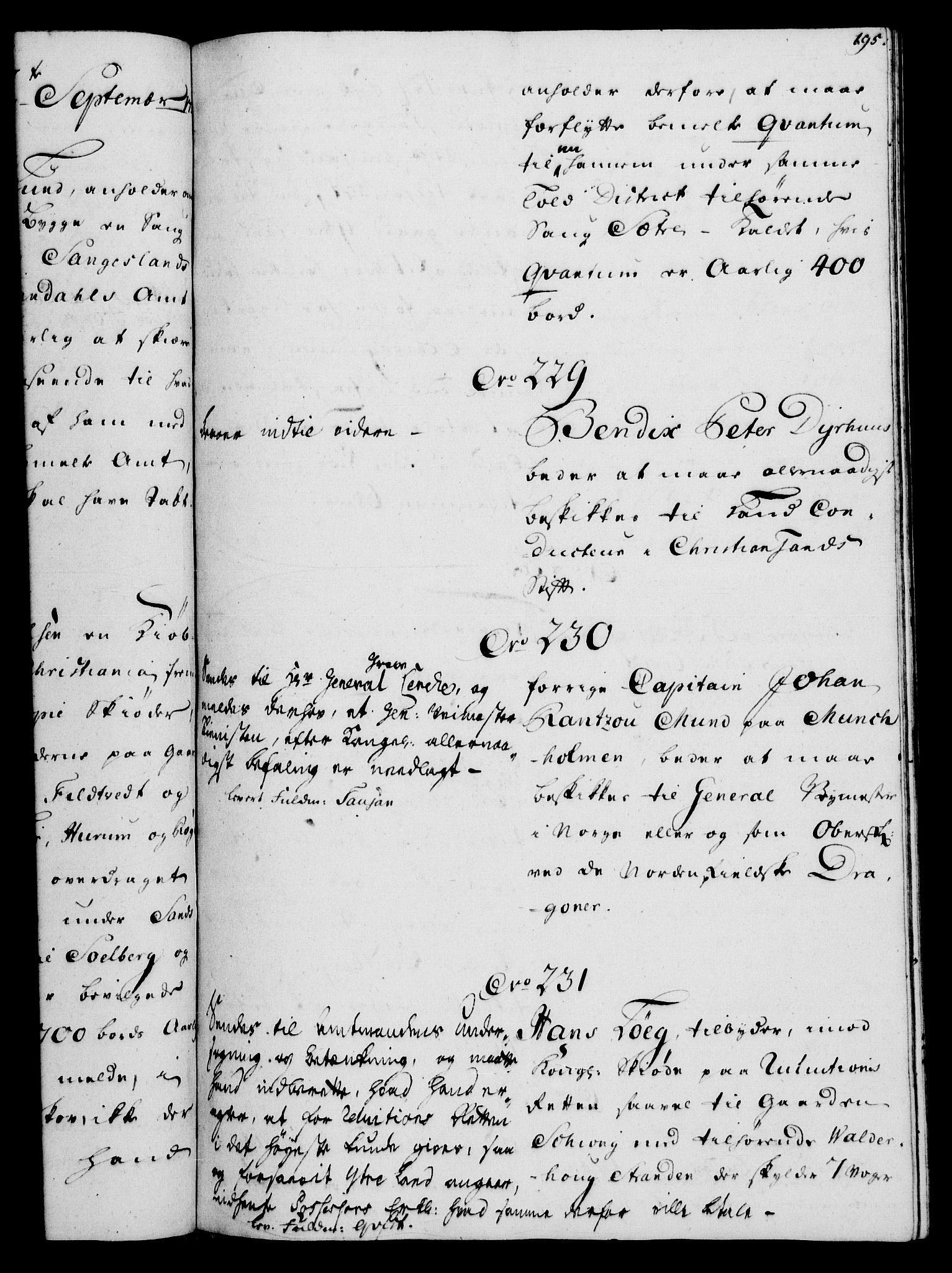 Rentekammeret, Kammerkanselliet, RA/EA-3111/G/Gh/Gha/L0031: Norsk ekstraktmemorialprotokoll (merket RK 53.76), 1751-1753, s. 195
