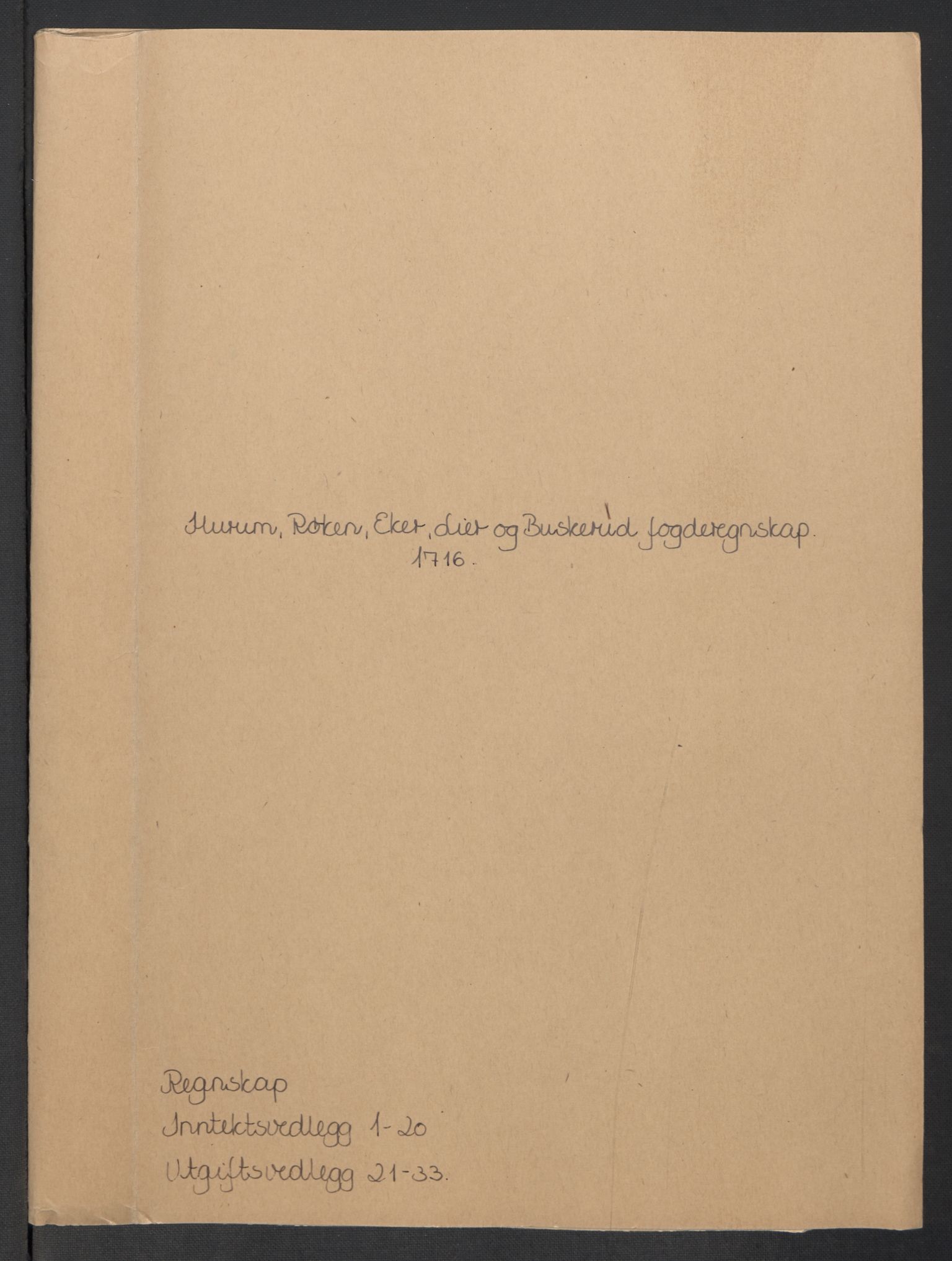 Rentekammeret inntil 1814, Reviderte regnskaper, Fogderegnskap, AV/RA-EA-4092/R31/L1710: Fogderegnskap Hurum, Røyken, Eiker, Lier og Buskerud, 1715-1716, s. 297