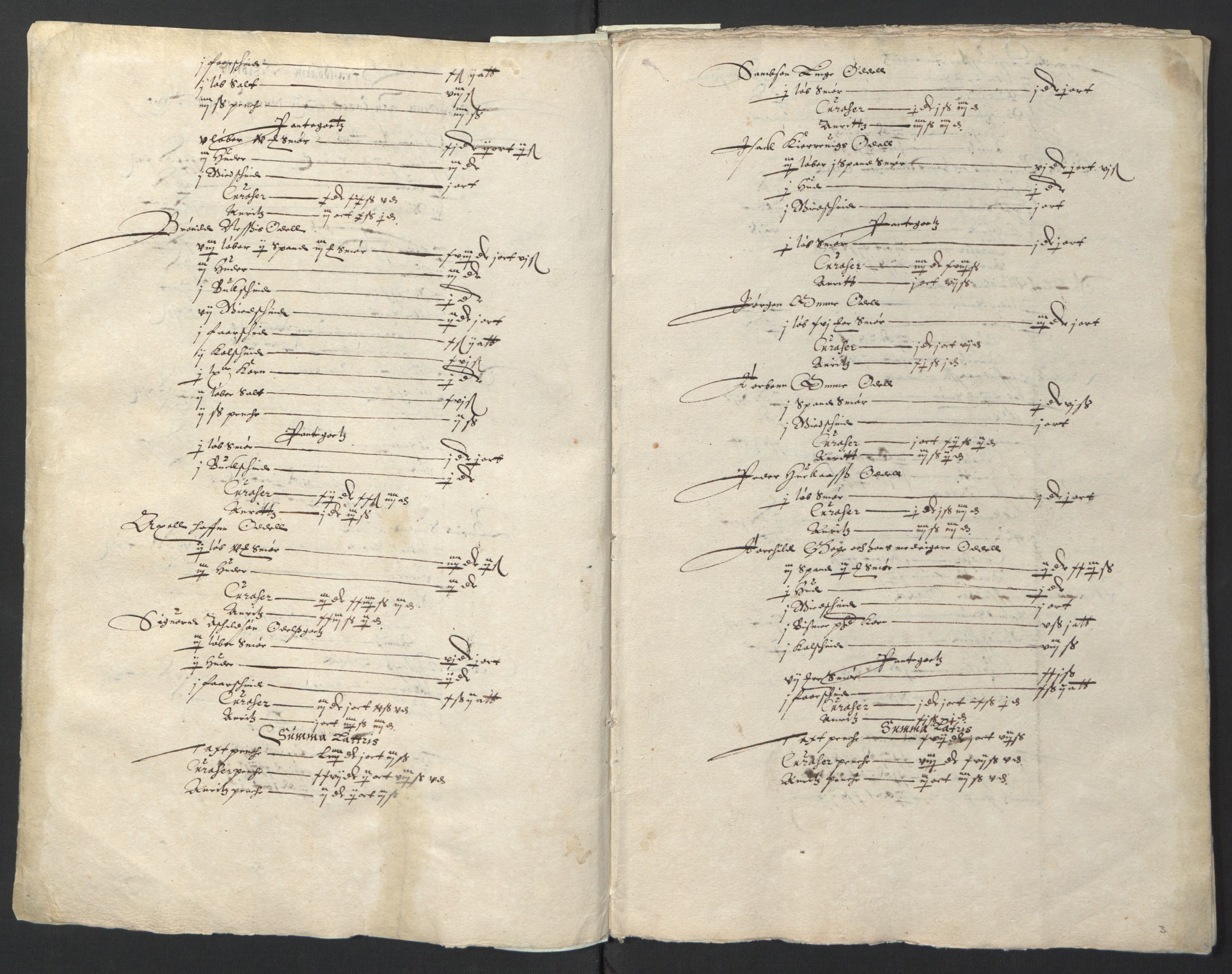 Stattholderembetet 1572-1771, AV/RA-EA-2870/Ek/L0012/0001: Jordebøker til utlikning av rosstjeneste 1624-1626: / Odelsjordebøker for Bergenhus len, 1626, s. 5