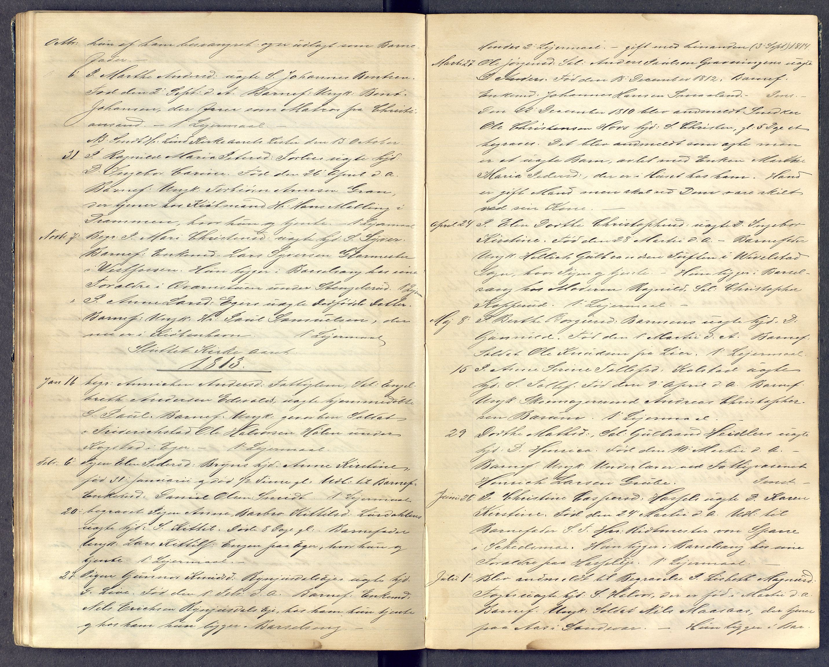 Kongsberg kirkebøker, AV/SAKO-A-22/G/Ga/L0000c: Klokkerbok nr. 0c, 1795-1816