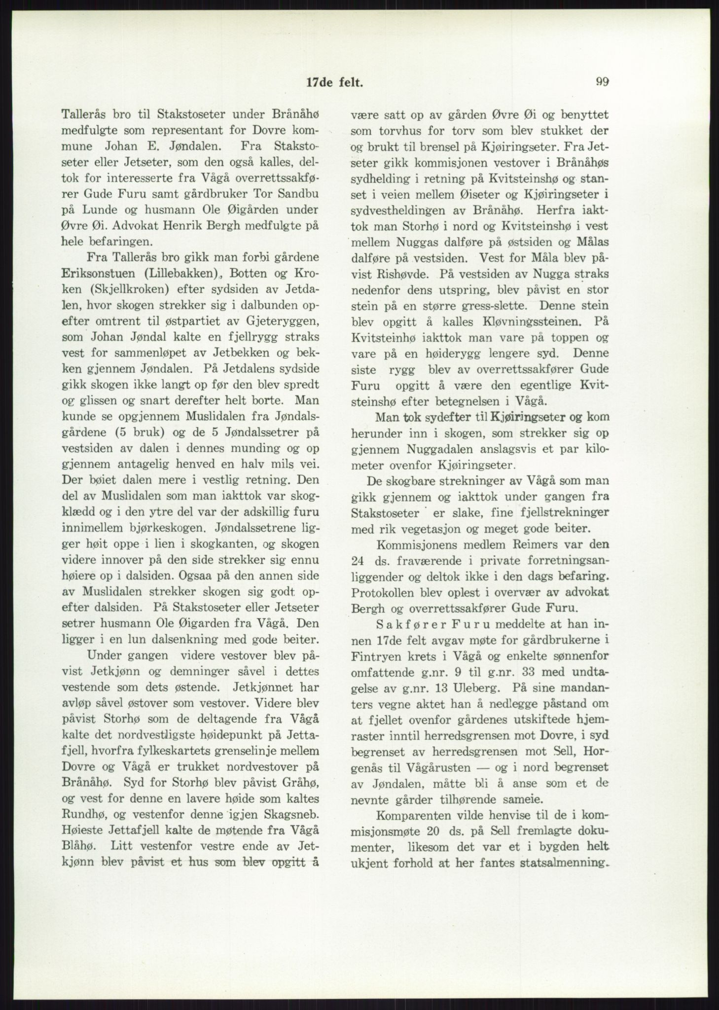 Høyfjellskommisjonen, AV/RA-S-1546/X/Xa/L0001: Nr. 1-33, 1909-1953, s. 5134