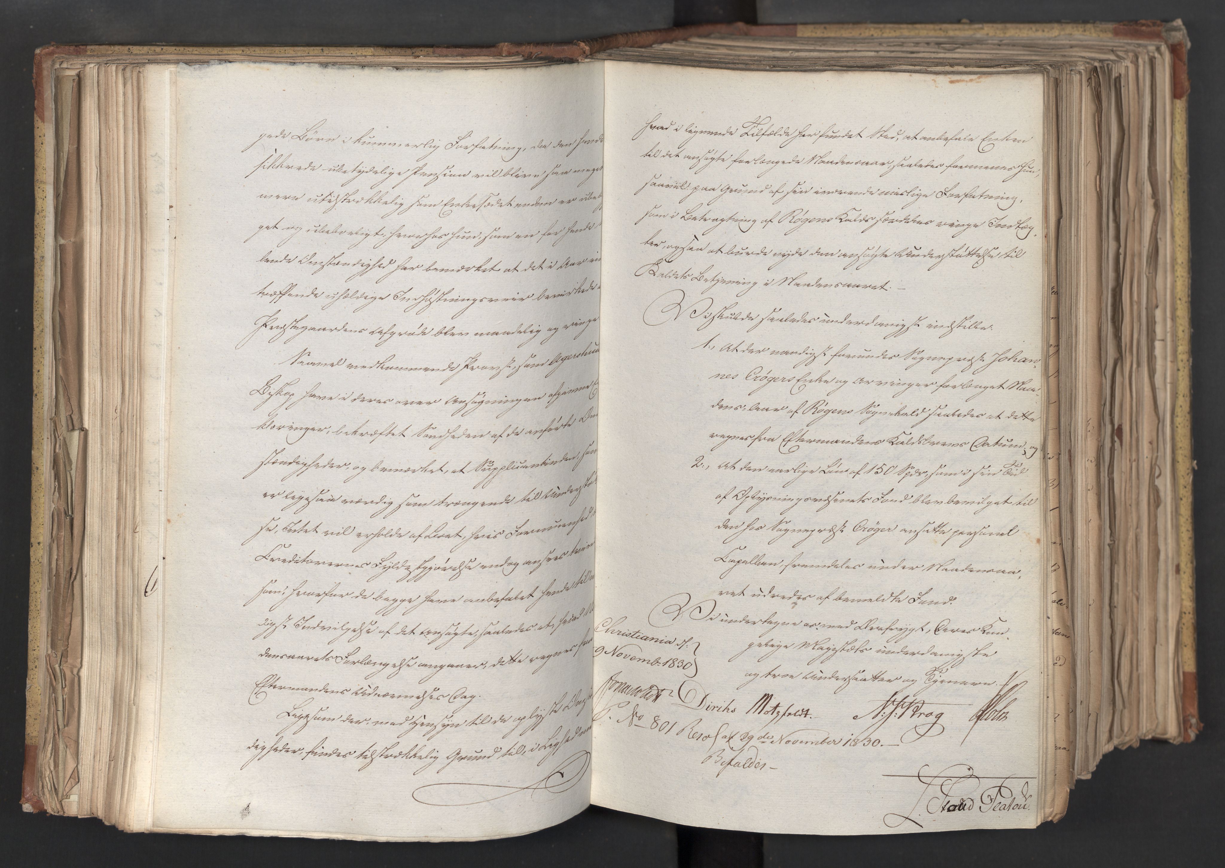 Statsrådsavdelingen i Stockholm, AV/RA-S-1003/D/Da/L0068: Regjeringsinnstillinger nr. 660-876, 1830, s. 178
