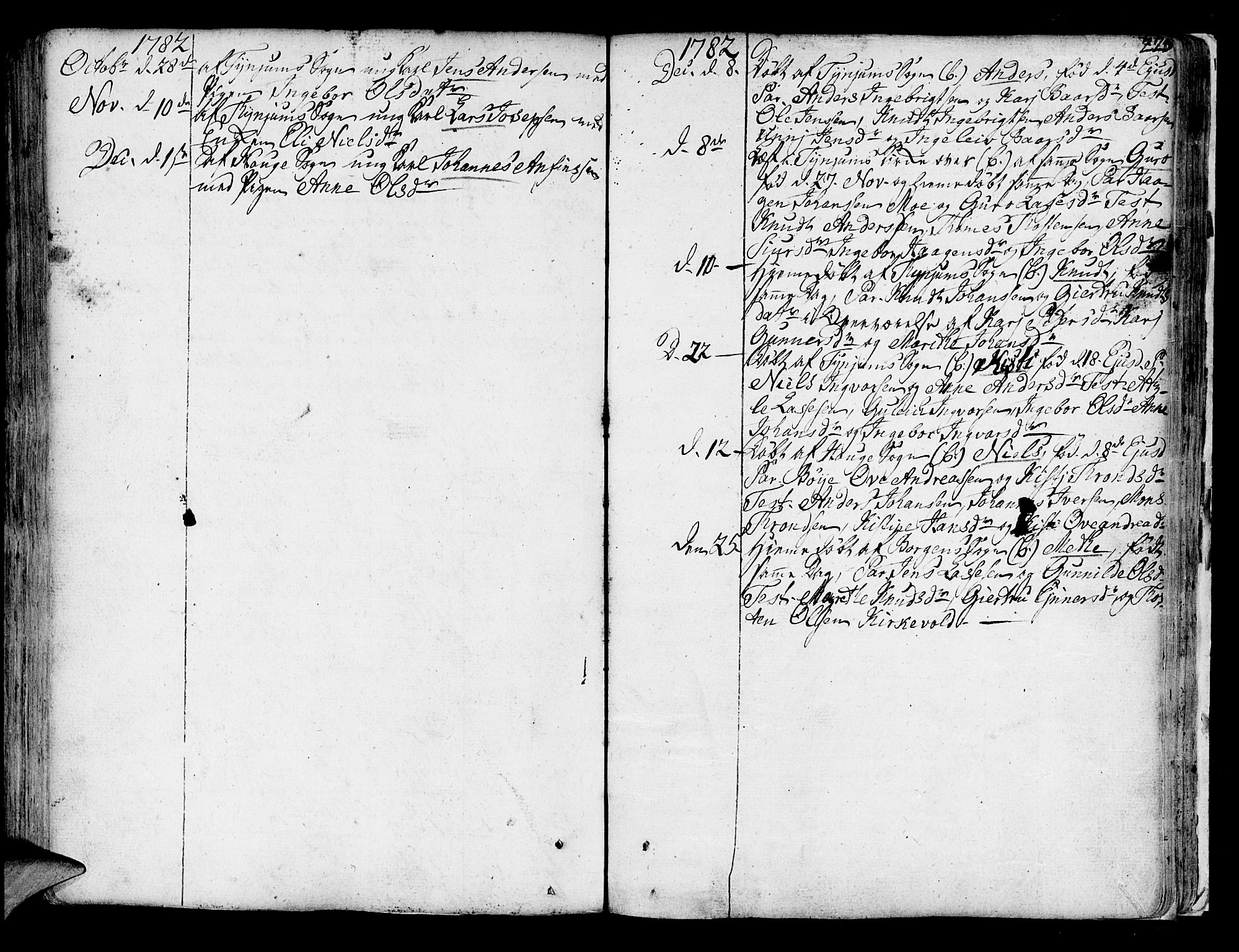 Lærdal sokneprestembete, AV/SAB-A-81201: Ministerialbok nr. A 2, 1752-1782, s. 225