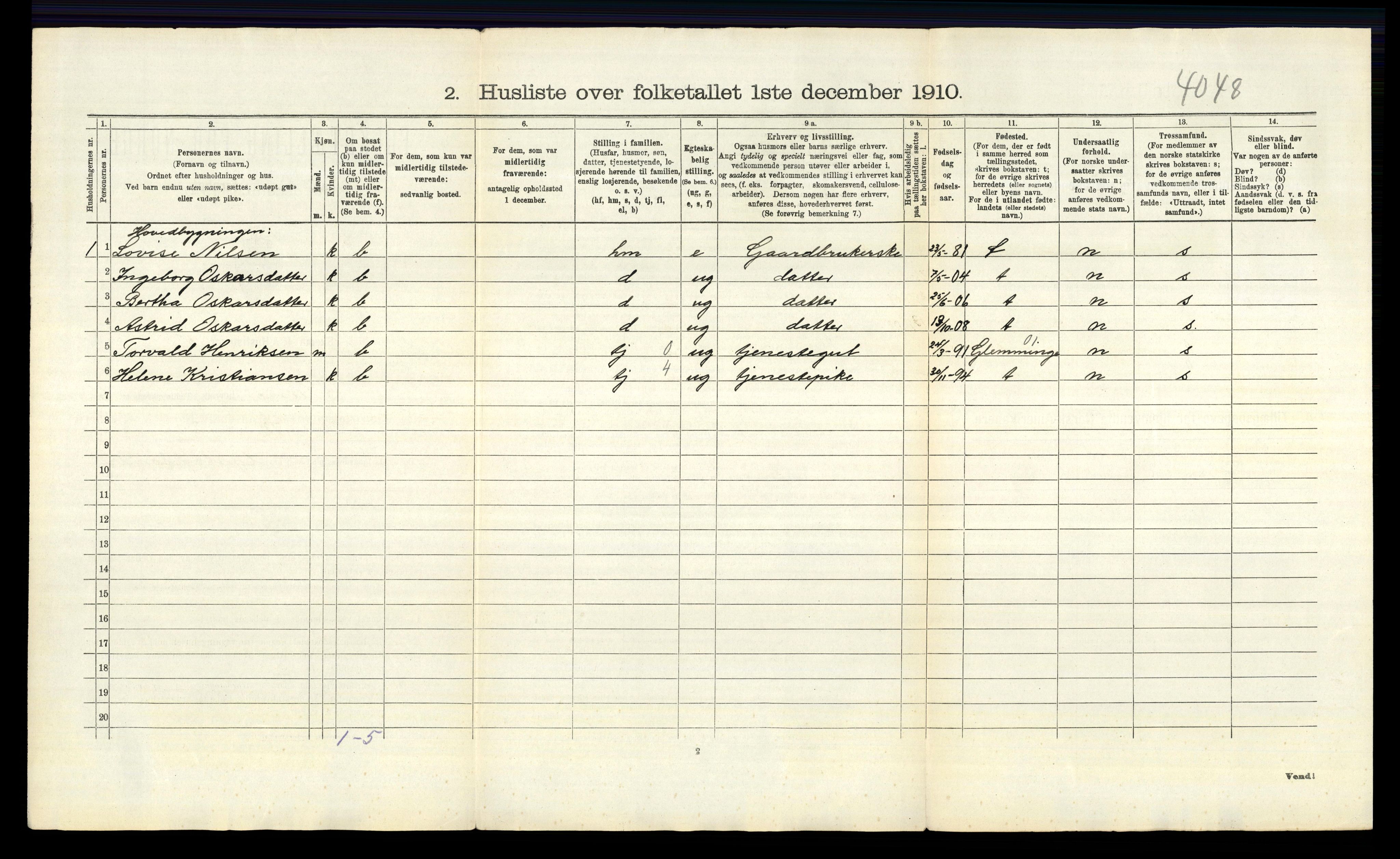 RA, Folketelling 1910 for 0130 Tune herred, 1910, s. 1247