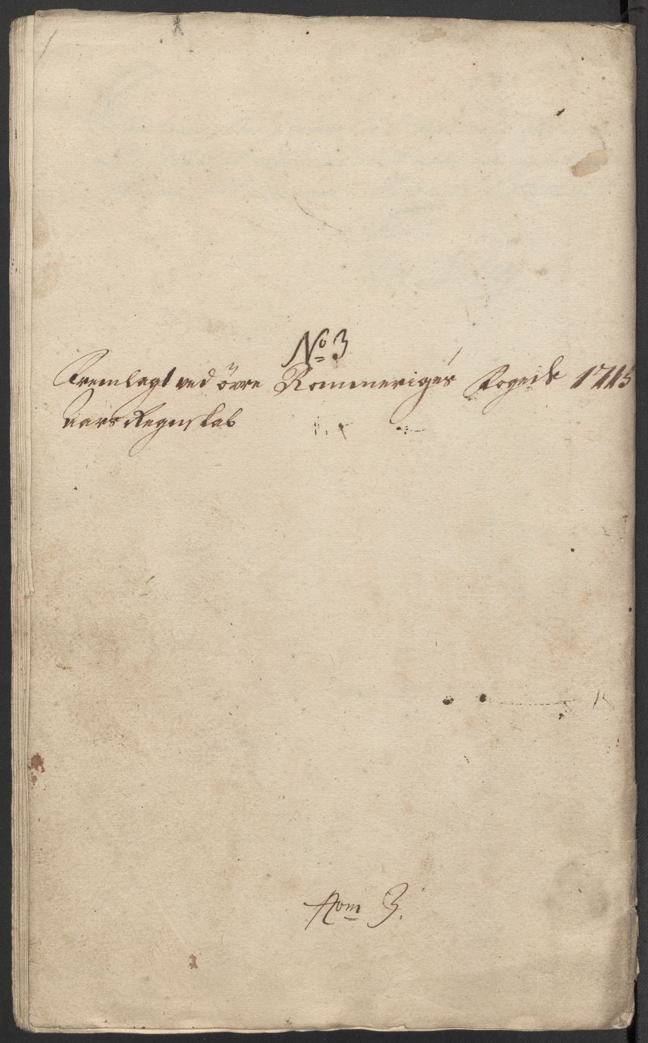 Rentekammeret inntil 1814, Reviderte regnskaper, Fogderegnskap, RA/EA-4092/R12/L0724: Fogderegnskap Øvre Romerike, 1715, s. 125