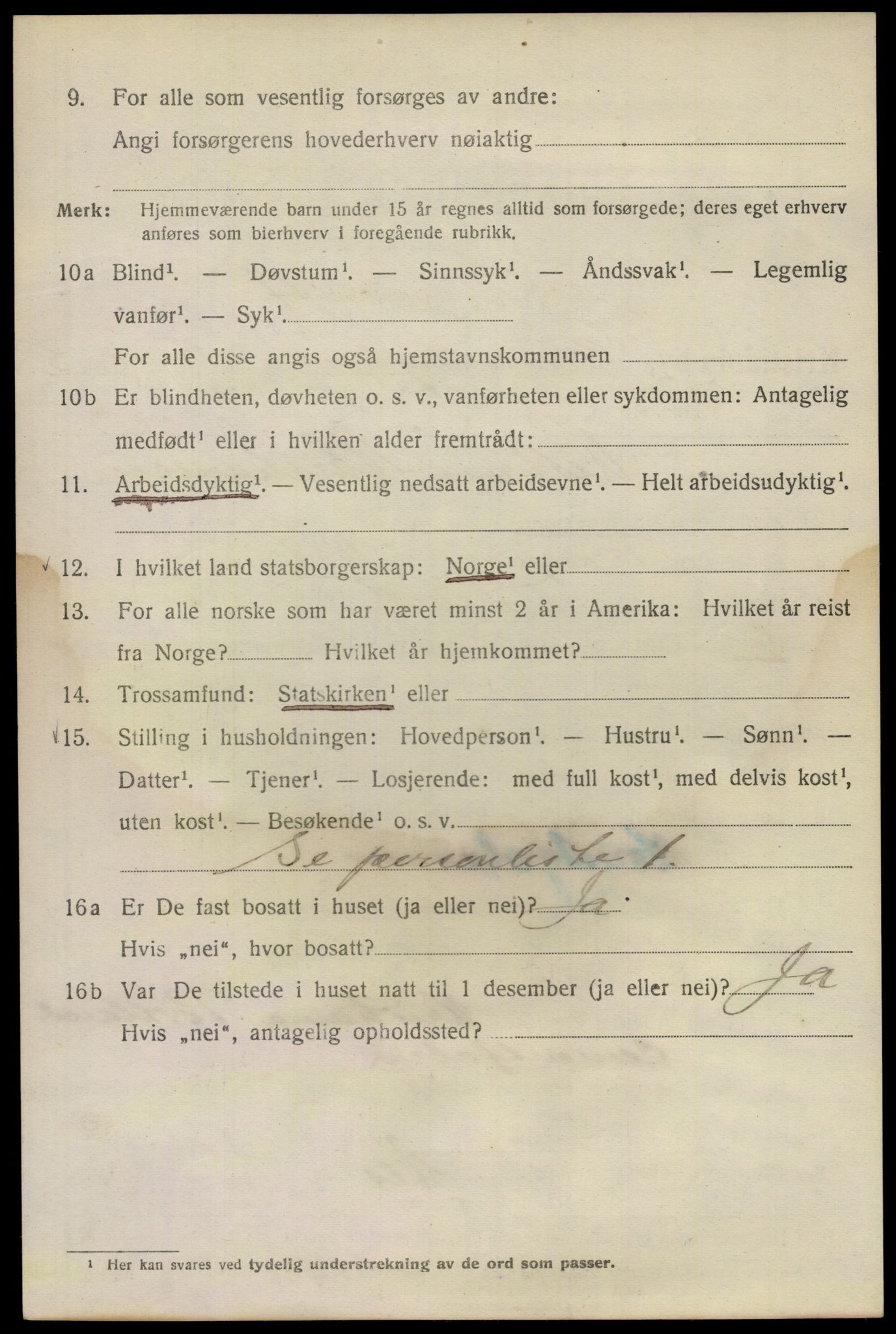 SAO, Folketelling 1920 for 0301 Kristiania kjøpstad, 1920, s. 213508