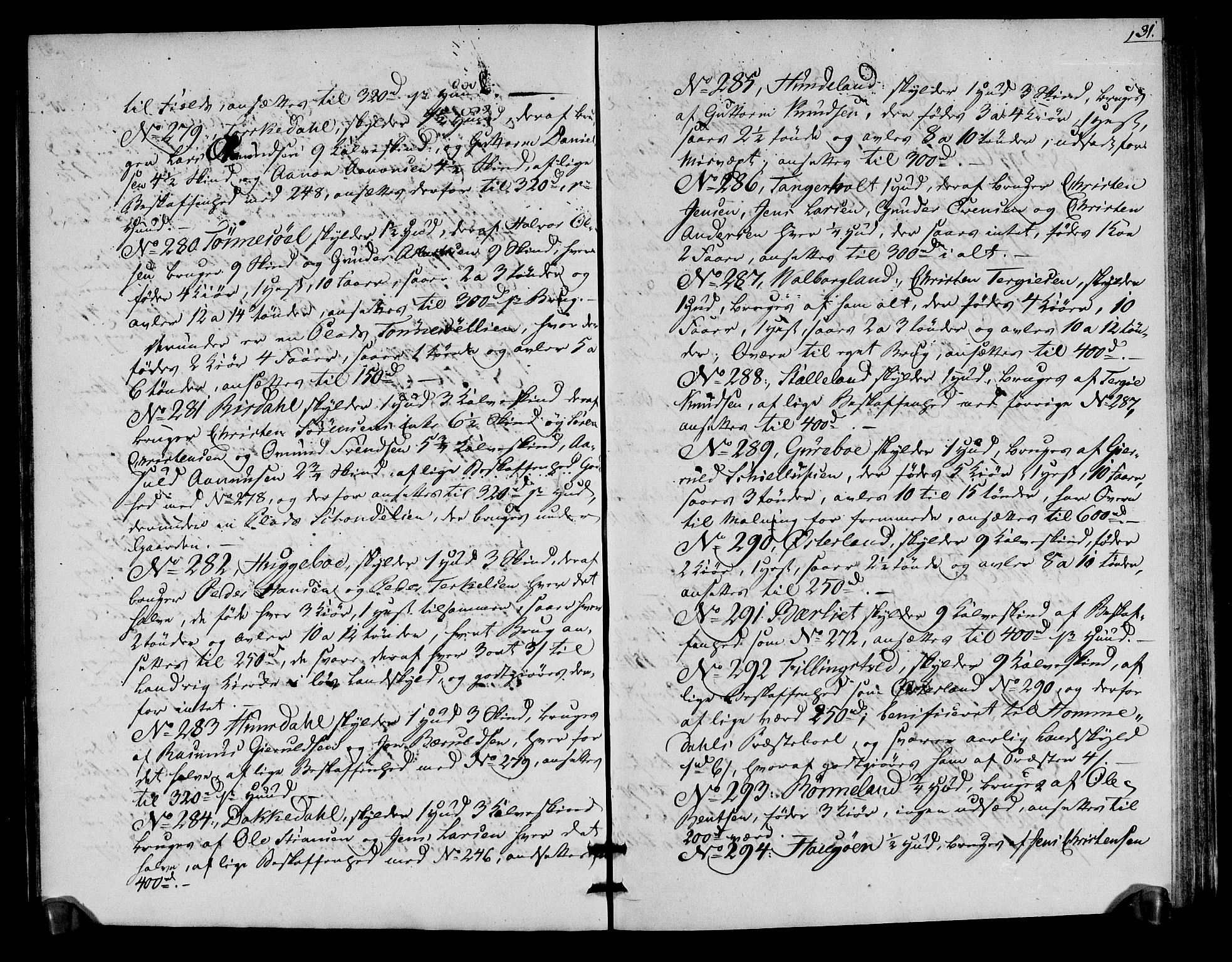 Rentekammeret inntil 1814, Realistisk ordnet avdeling, AV/RA-EA-4070/N/Ne/Nea/L0077: Nedenes fogderi. Deliberasjonsprotokoll, 1803, s. 33