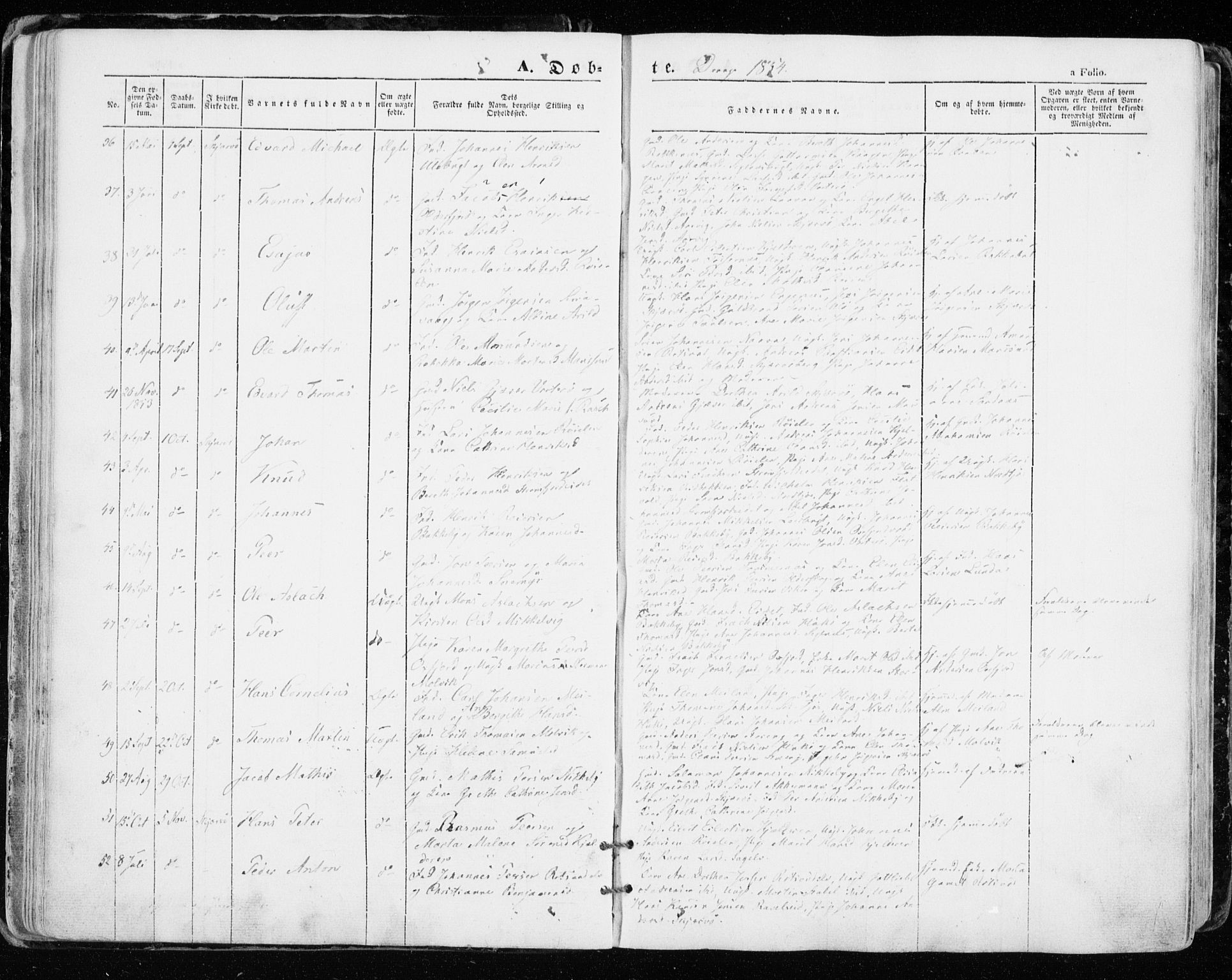 Skjervøy sokneprestkontor, AV/SATØ-S-1300/H/Ha/Haa/L0006kirke: Ministerialbok nr. 6, 1848-1859