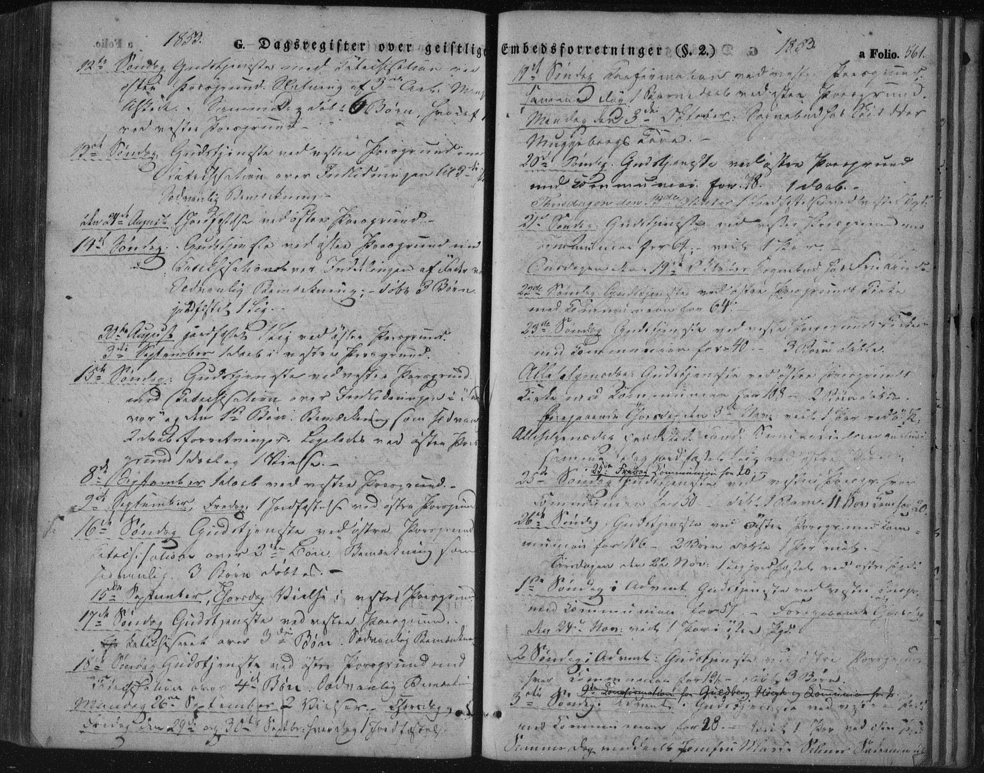 Porsgrunn kirkebøker , SAKO/A-104/F/Fa/L0006: Ministerialbok nr. 6, 1841-1857, s. 561
