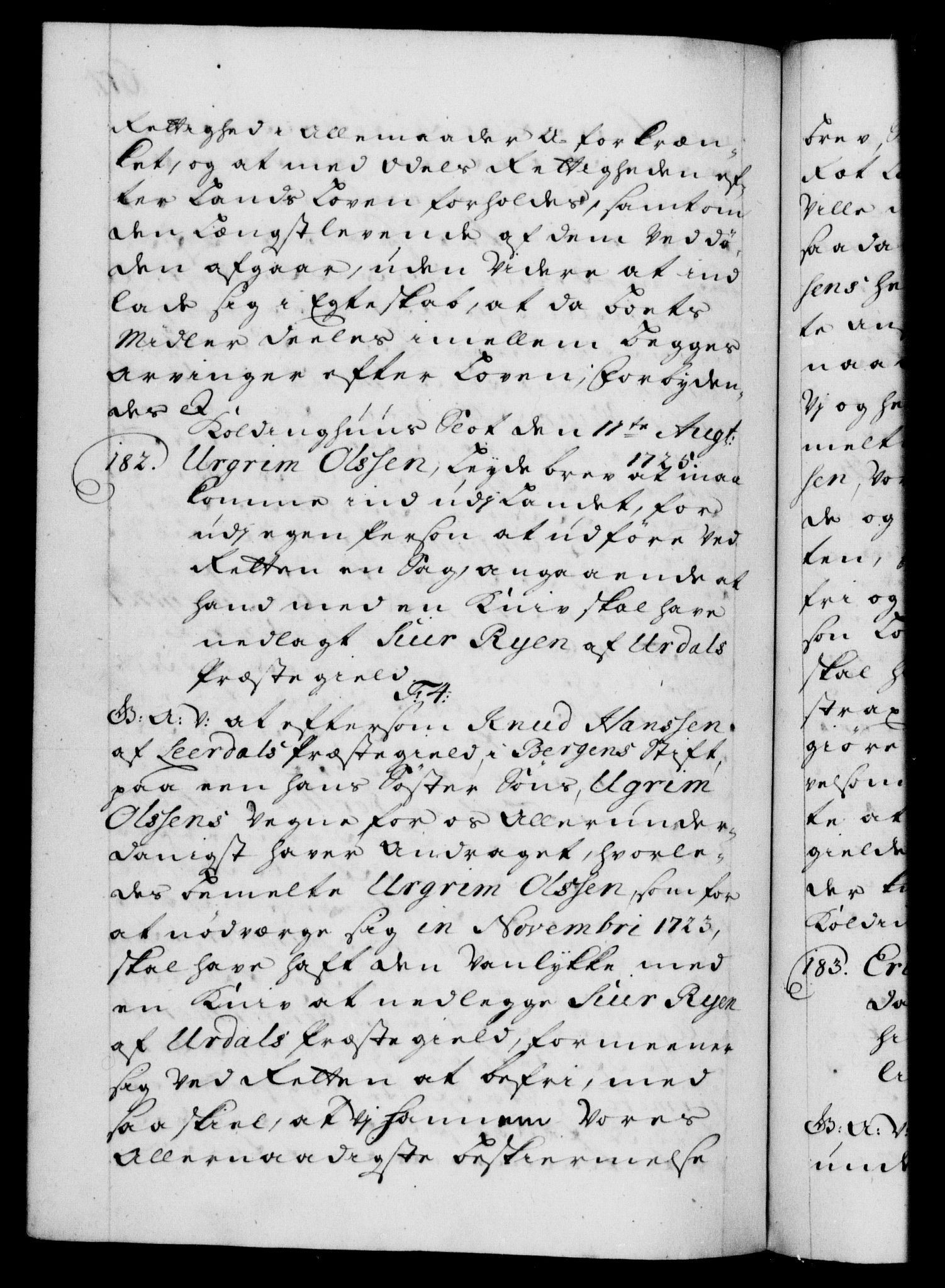 Danske Kanselli 1572-1799, RA/EA-3023/F/Fc/Fca/Fcaa/L0024: Norske registre, 1723-1725, s. 617b