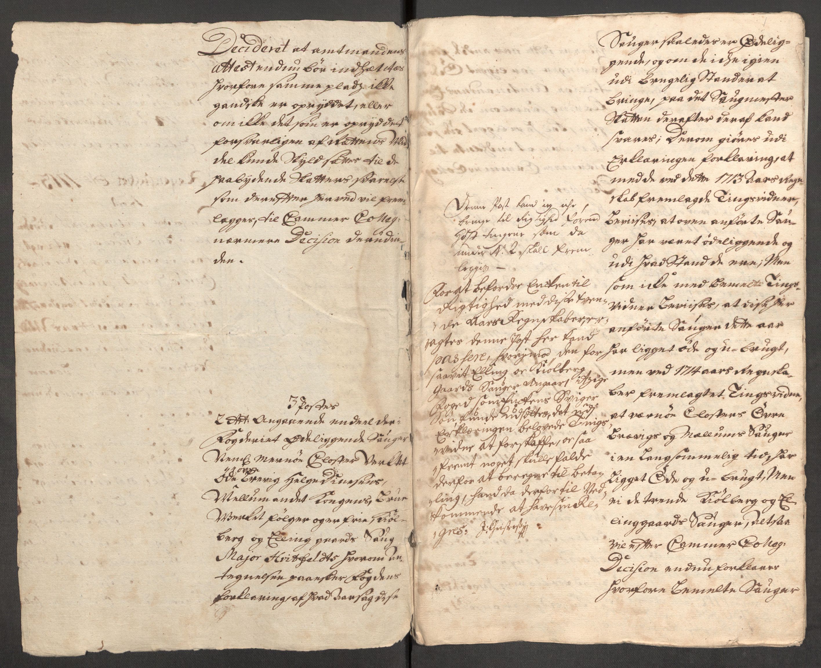 Rentekammeret inntil 1814, Reviderte regnskaper, Fogderegnskap, AV/RA-EA-4092/R04/L0139: Fogderegnskap Moss, Onsøy, Tune, Veme og Åbygge, 1714, s. 354