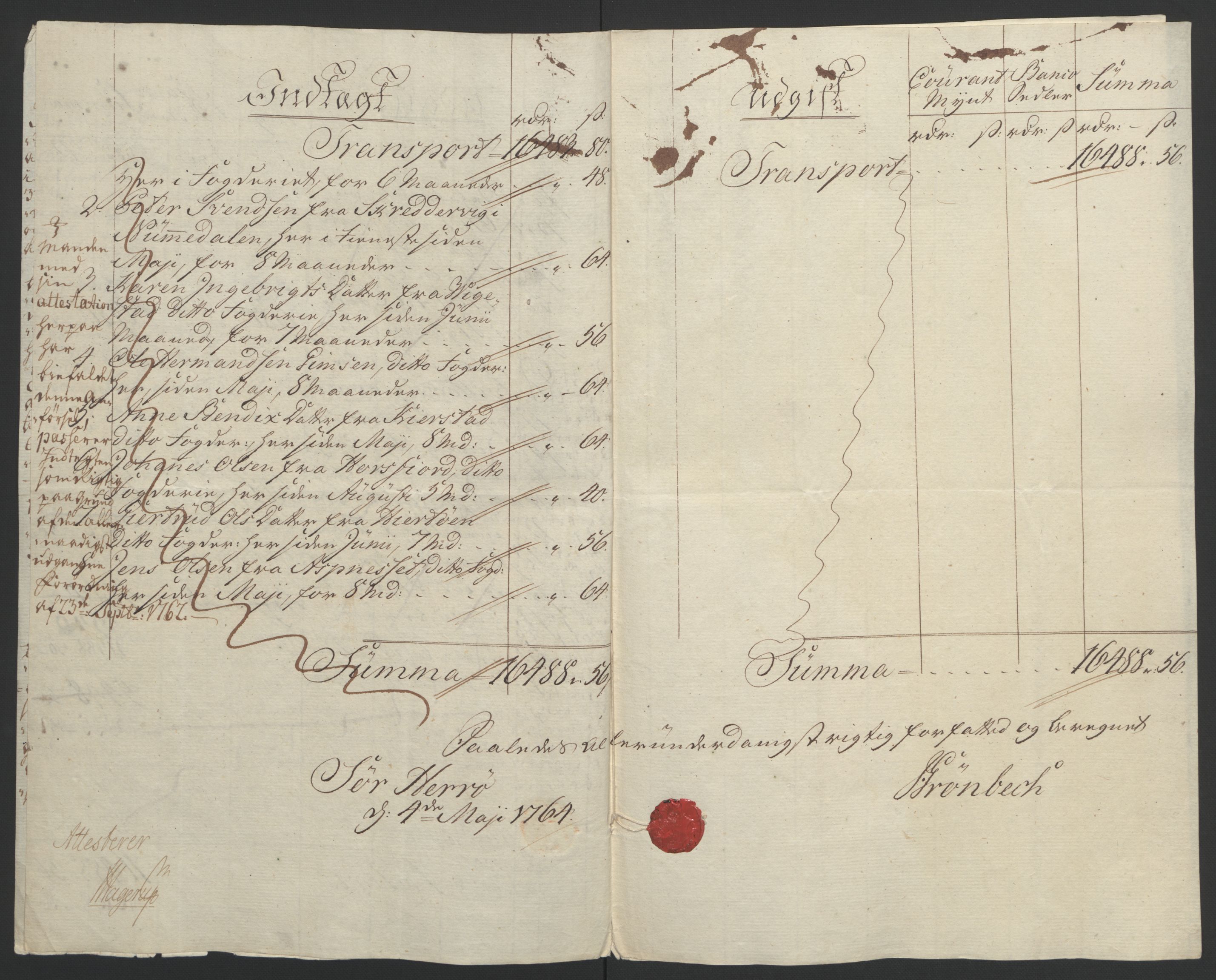 Rentekammeret inntil 1814, Reviderte regnskaper, Fogderegnskap, RA/EA-4092/R65/L4573: Ekstraskatten Helgeland, 1762-1772, s. 20