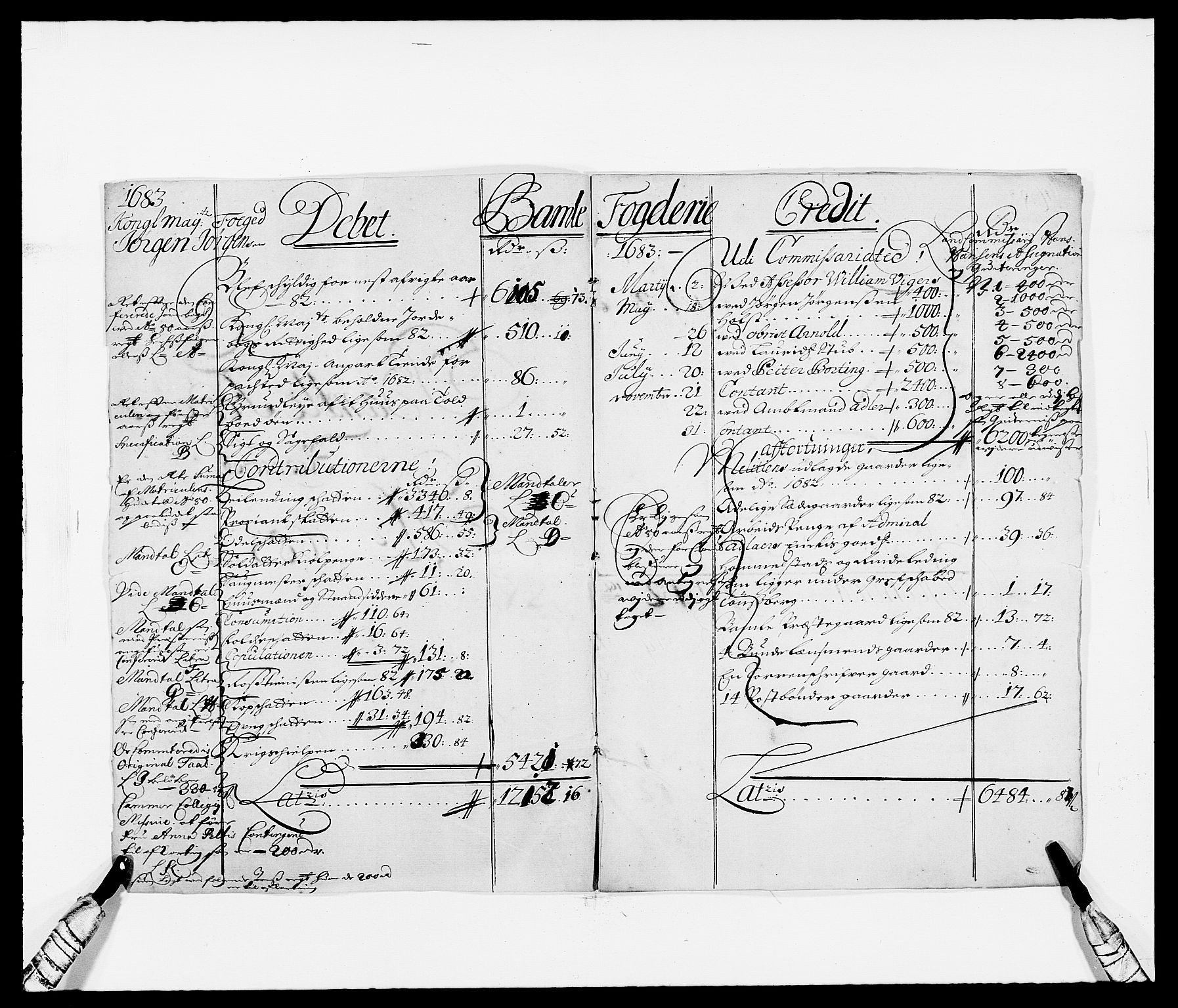 Rentekammeret inntil 1814, Reviderte regnskaper, Fogderegnskap, RA/EA-4092/R34/L2046: Fogderegnskap Bamble, 1682-1683, s. 234
