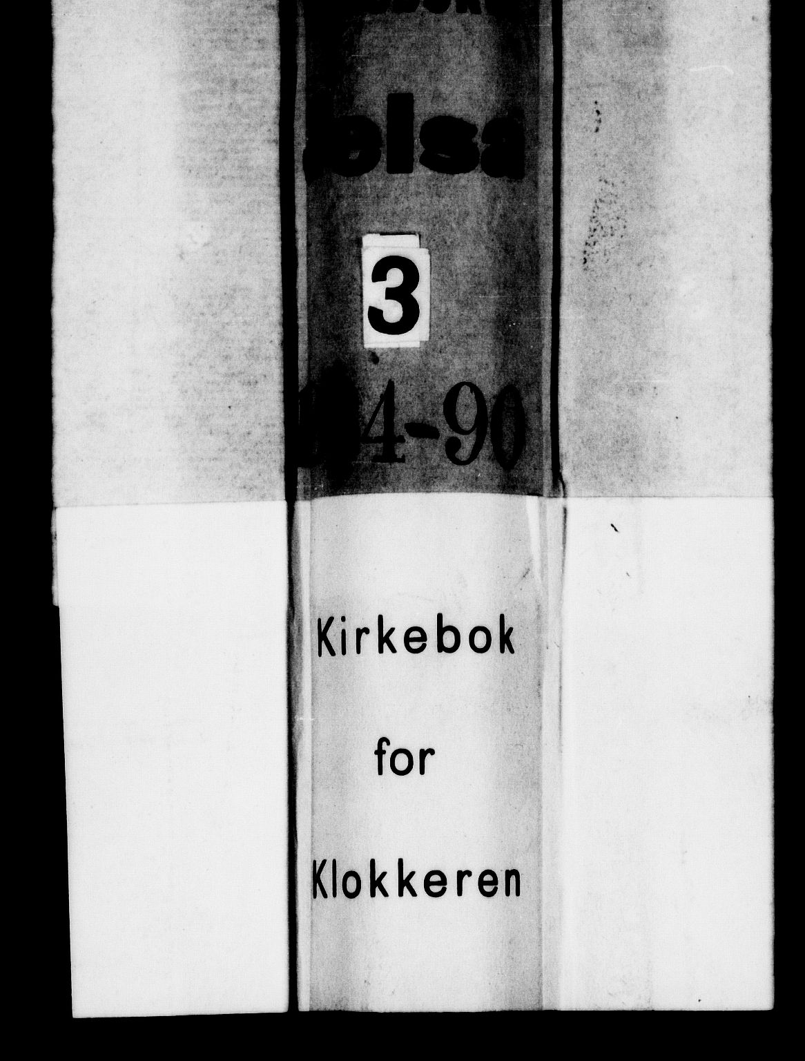 Jelsa sokneprestkontor, AV/SAST-A-101842/01/V/L0003: Klokkerbok nr. B 3, 1864-1890