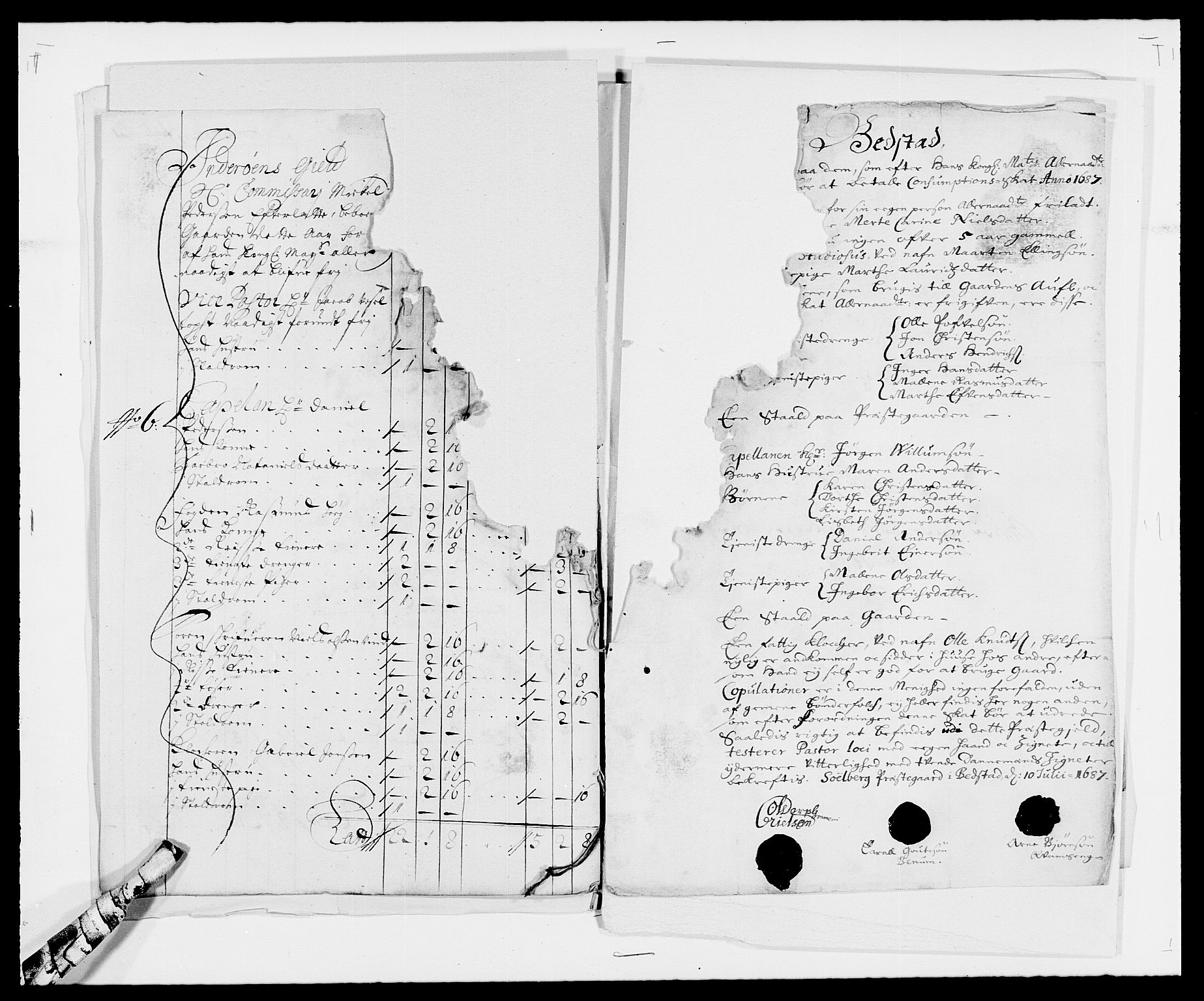 Rentekammeret inntil 1814, Reviderte regnskaper, Fogderegnskap, RA/EA-4092/R63/L4306: Fogderegnskap Inderøy, 1687-1689, s. 124