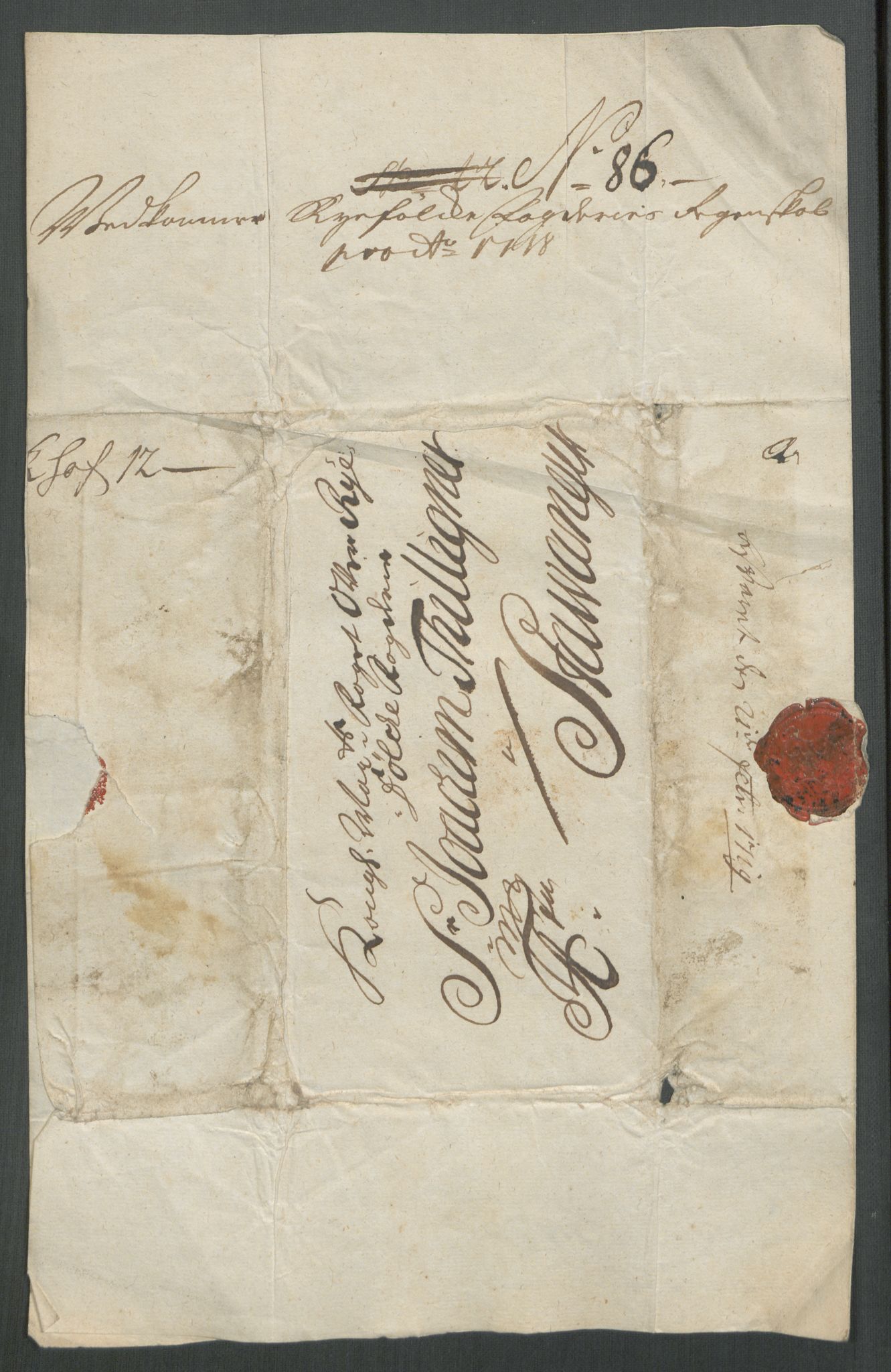 Rentekammeret inntil 1814, Reviderte regnskaper, Fogderegnskap, AV/RA-EA-4092/R47/L2871: Fogderegnskap Ryfylke, 1718, s. 386