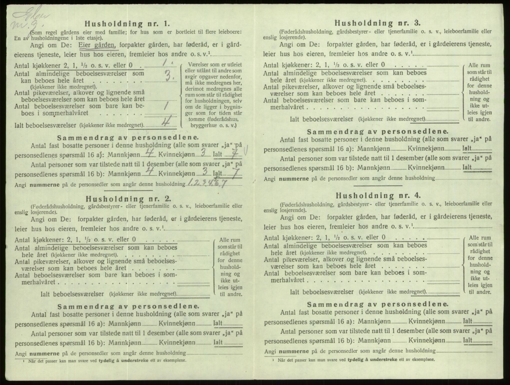 SAB, Folketelling 1920 for 1443 Eid herred, 1920, s. 521