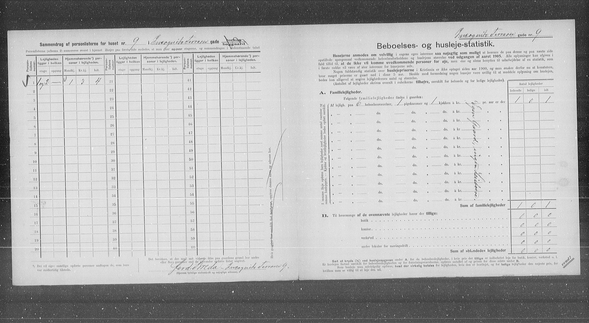 OBA, Kommunal folketelling 31.12.1905 for Kristiania kjøpstad, 1905, s. 23263