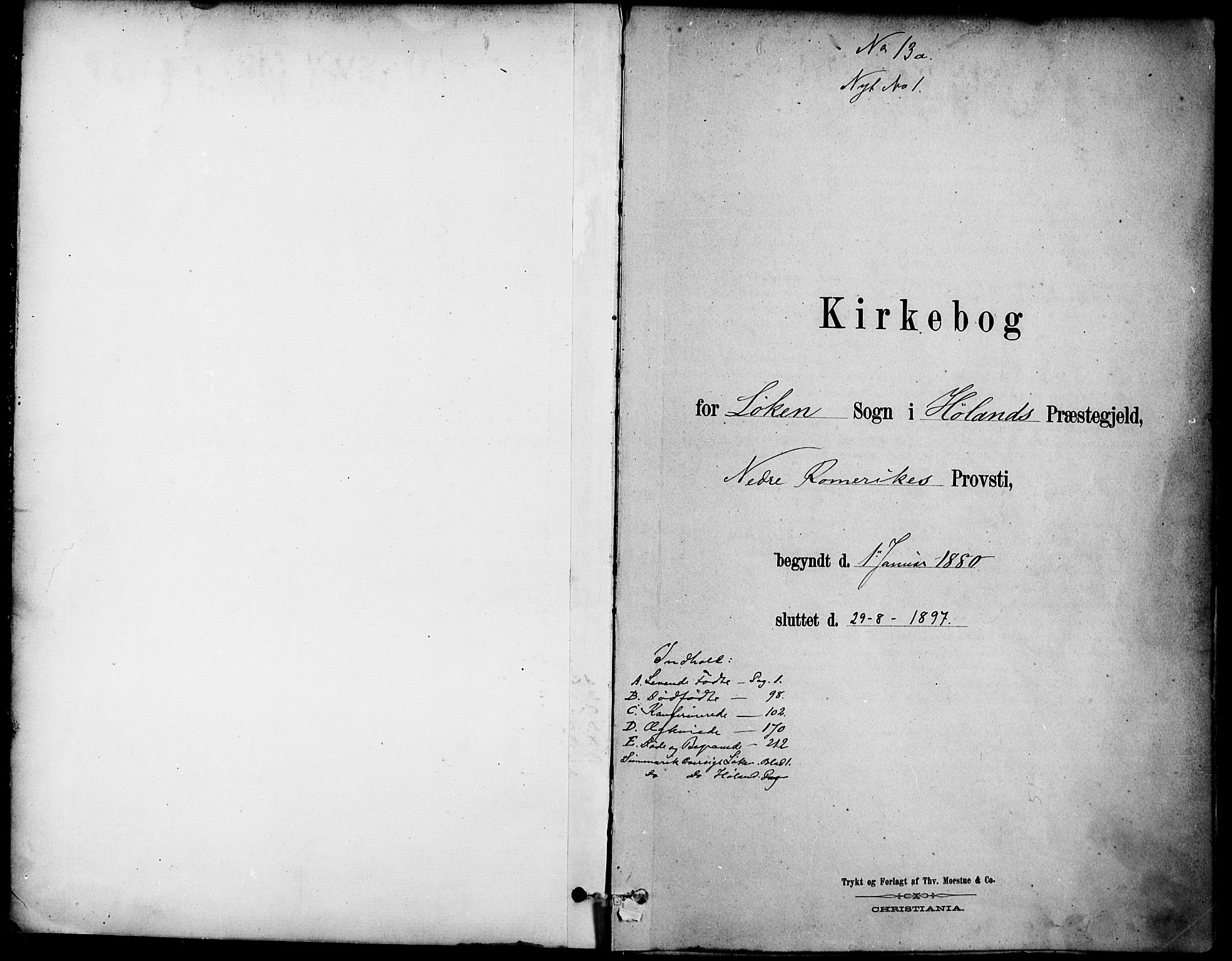 Høland prestekontor Kirkebøker, AV/SAO-A-10346a/F/Fa/L0013: Ministerialbok nr. I 13, 1880-1897