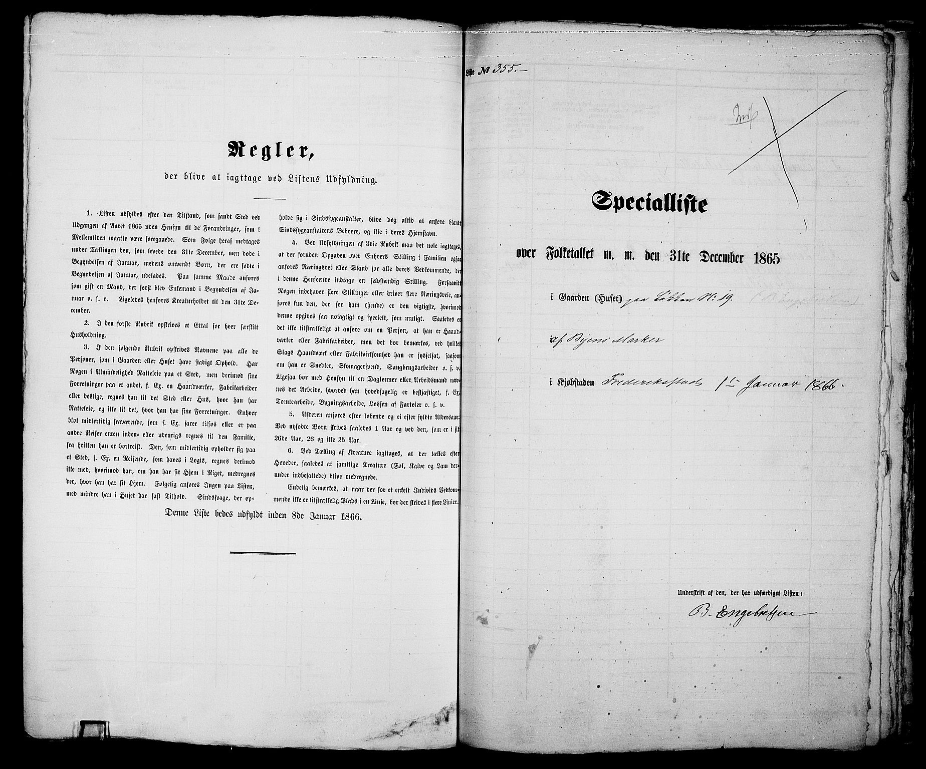 RA, Folketelling 1865 for 0103B Fredrikstad prestegjeld, Fredrikstad kjøpstad, 1865, s. 742