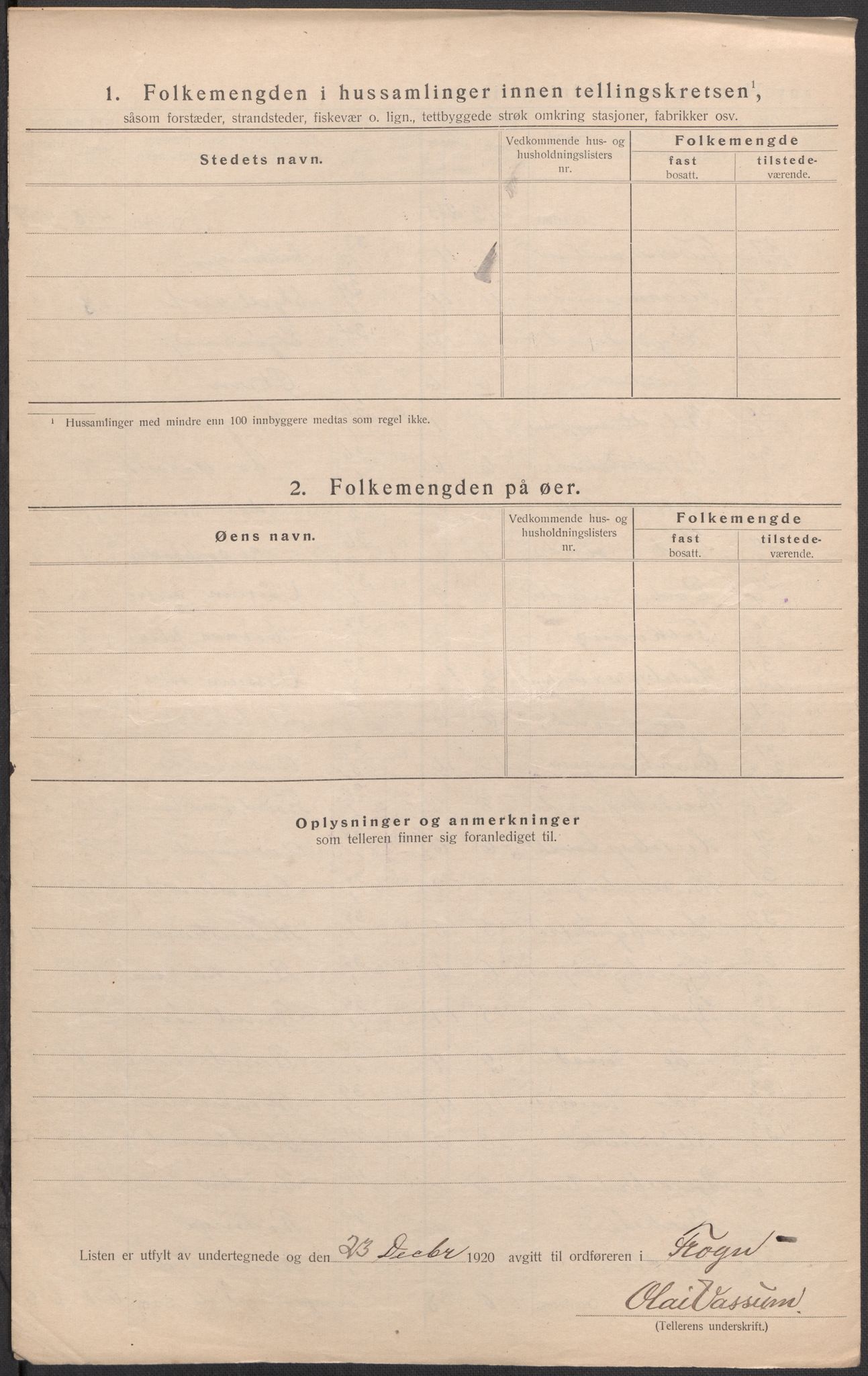 SAO, Folketelling 1920 for 0215 Frogn herred, 1920, s. 15