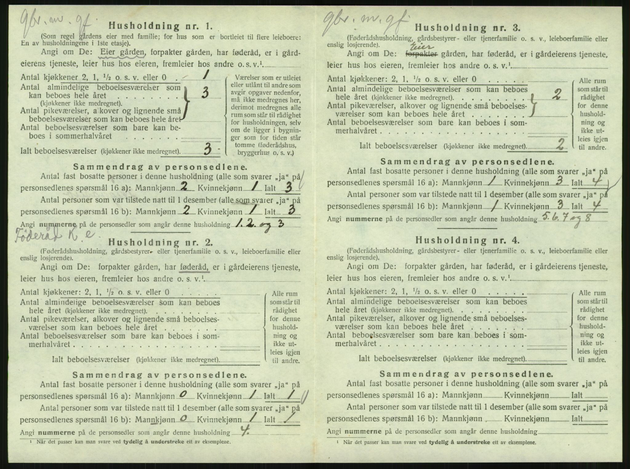 SAT, Folketelling 1920 for 1826 Hattfjelldal herred, 1920, s. 133