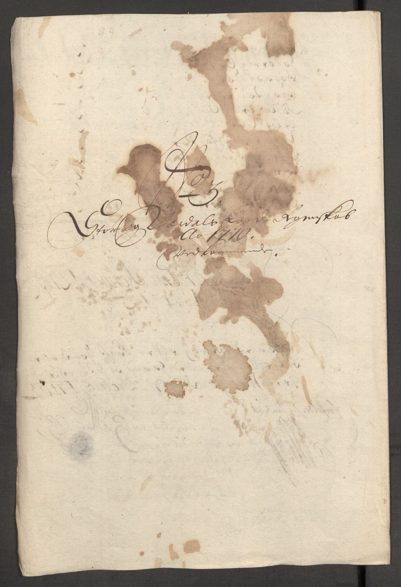 Rentekammeret inntil 1814, Reviderte regnskaper, Fogderegnskap, AV/RA-EA-4092/R62/L4200: Fogderegnskap Stjørdal og Verdal, 1710, s. 113