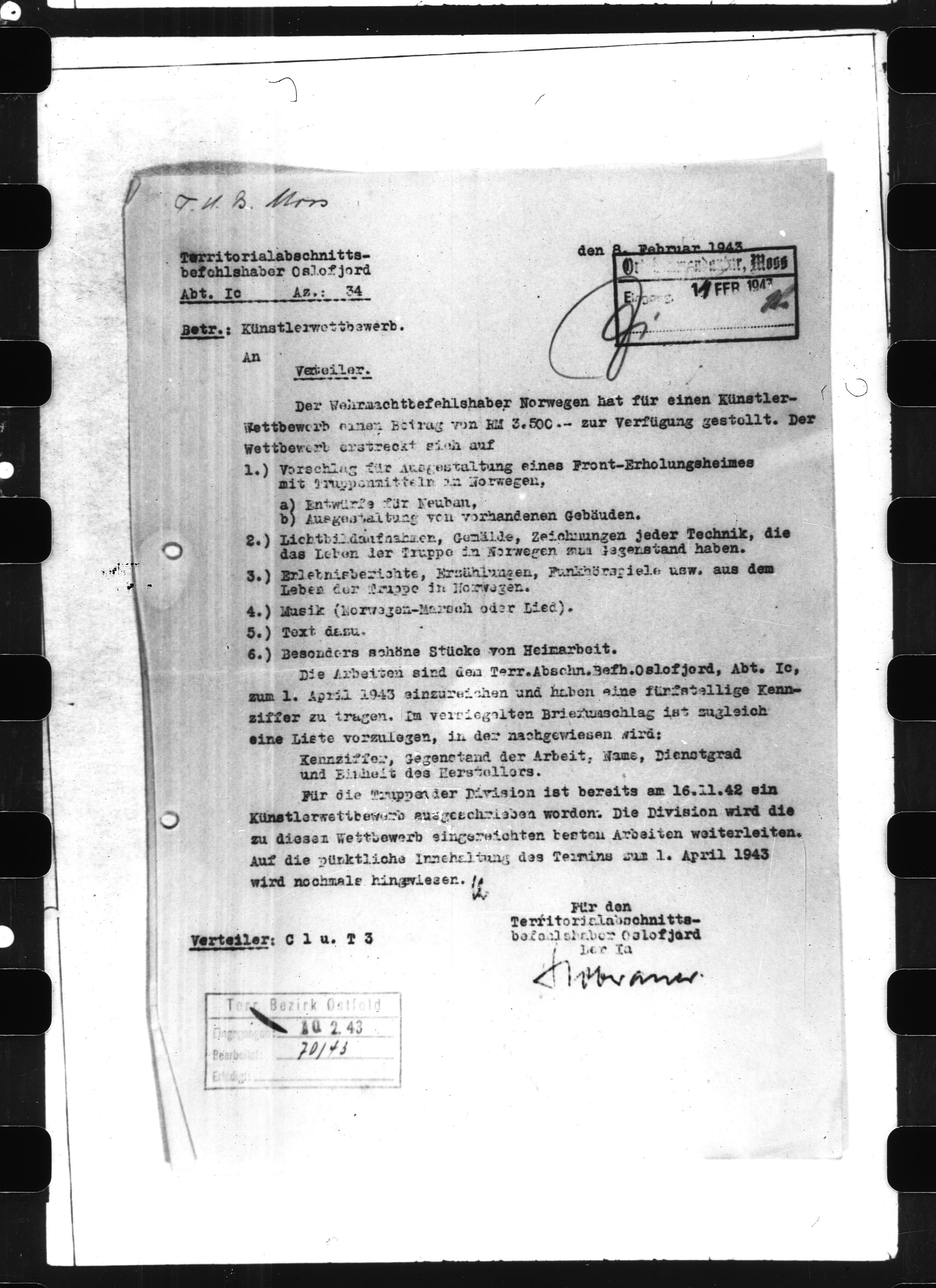 Documents Section, RA/RAFA-2200/V/L0063: Film med LMDC Serial Numbers, 1940-1945, s. 149