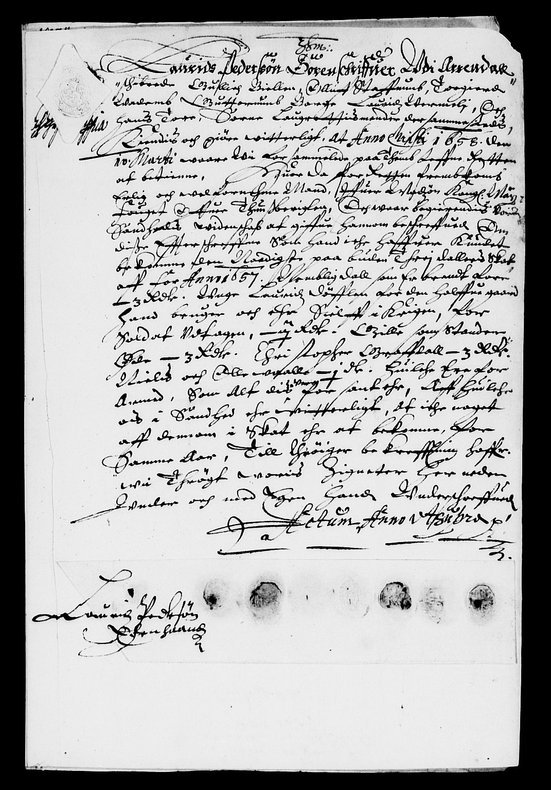Rentekammeret inntil 1814, Reviderte regnskaper, Lensregnskaper, AV/RA-EA-5023/R/Rb/Rbo/L0034: Tønsberg len, 1657-1659