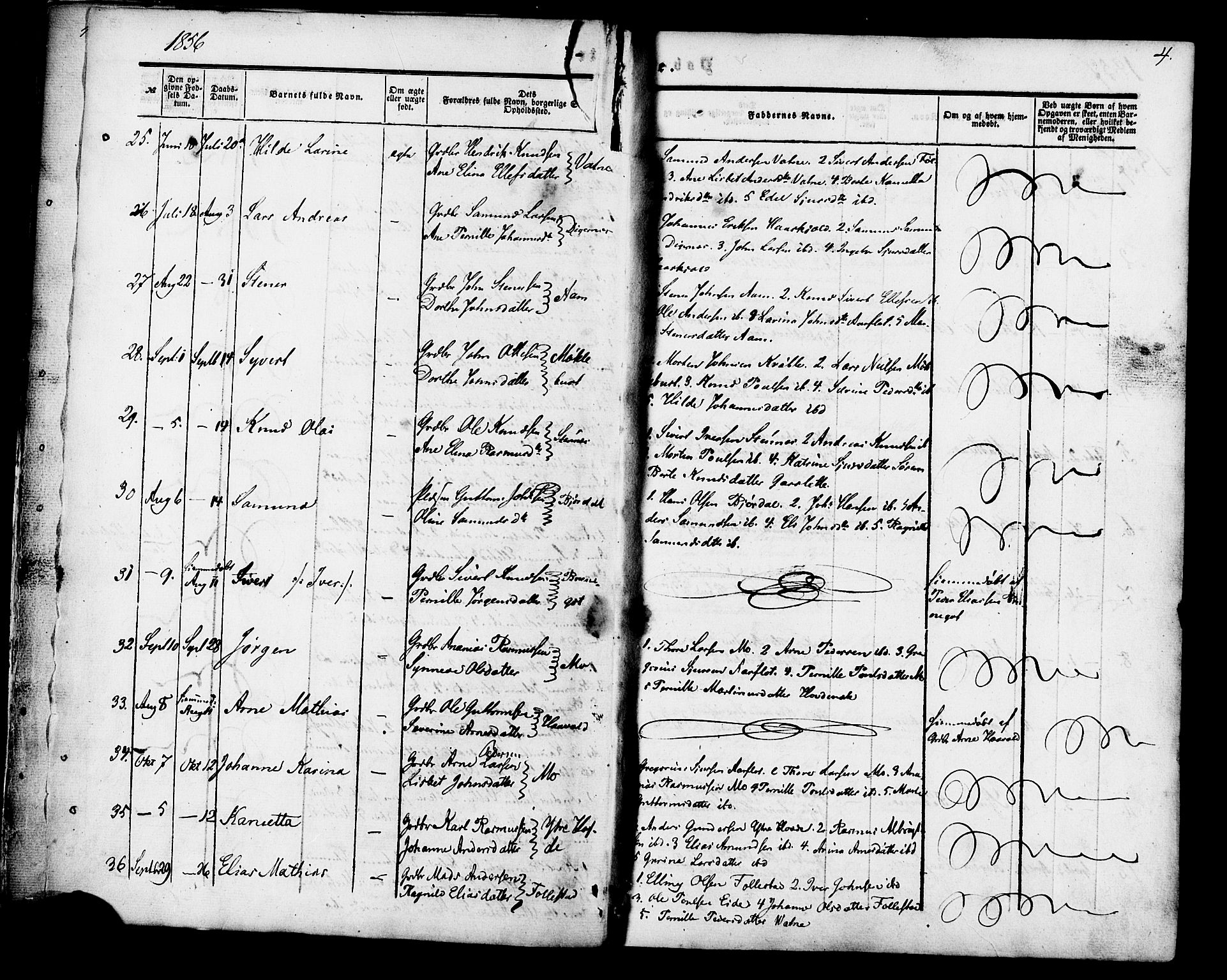 Ministerialprotokoller, klokkerbøker og fødselsregistre - Møre og Romsdal, AV/SAT-A-1454/513/L0175: Ministerialbok nr. 513A02, 1856-1877, s. 4