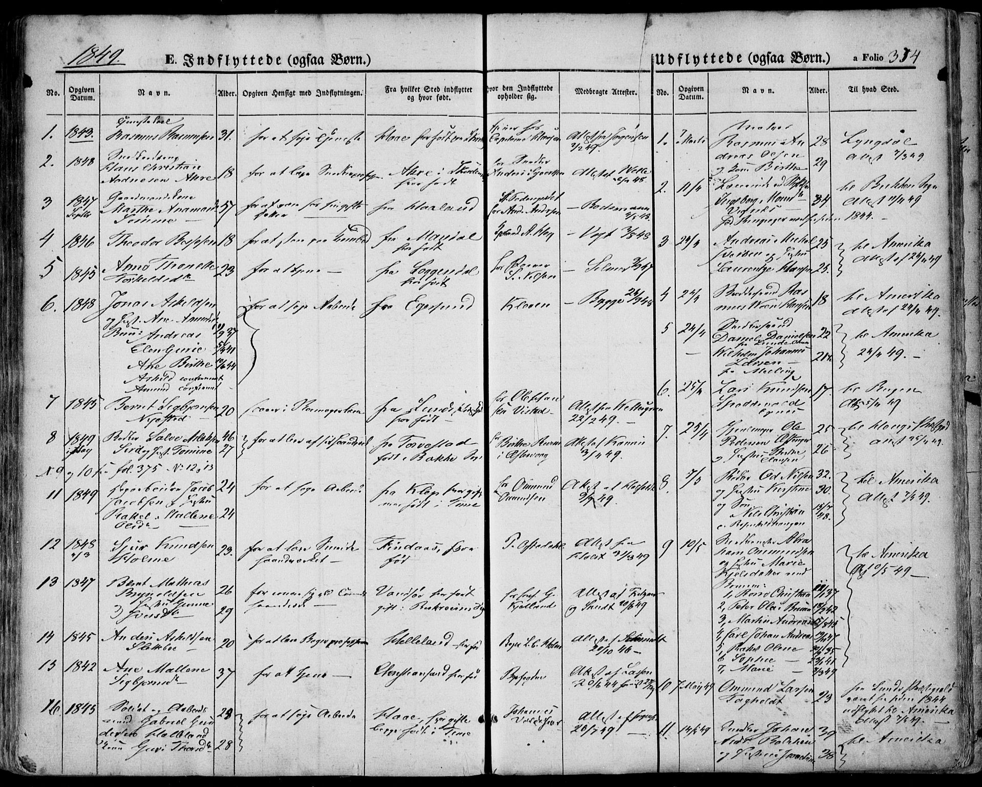 Domkirken sokneprestkontor, AV/SAST-A-101812/001/30/30BA/L0016: Ministerialbok nr. A 15, 1844-1854, s. 374