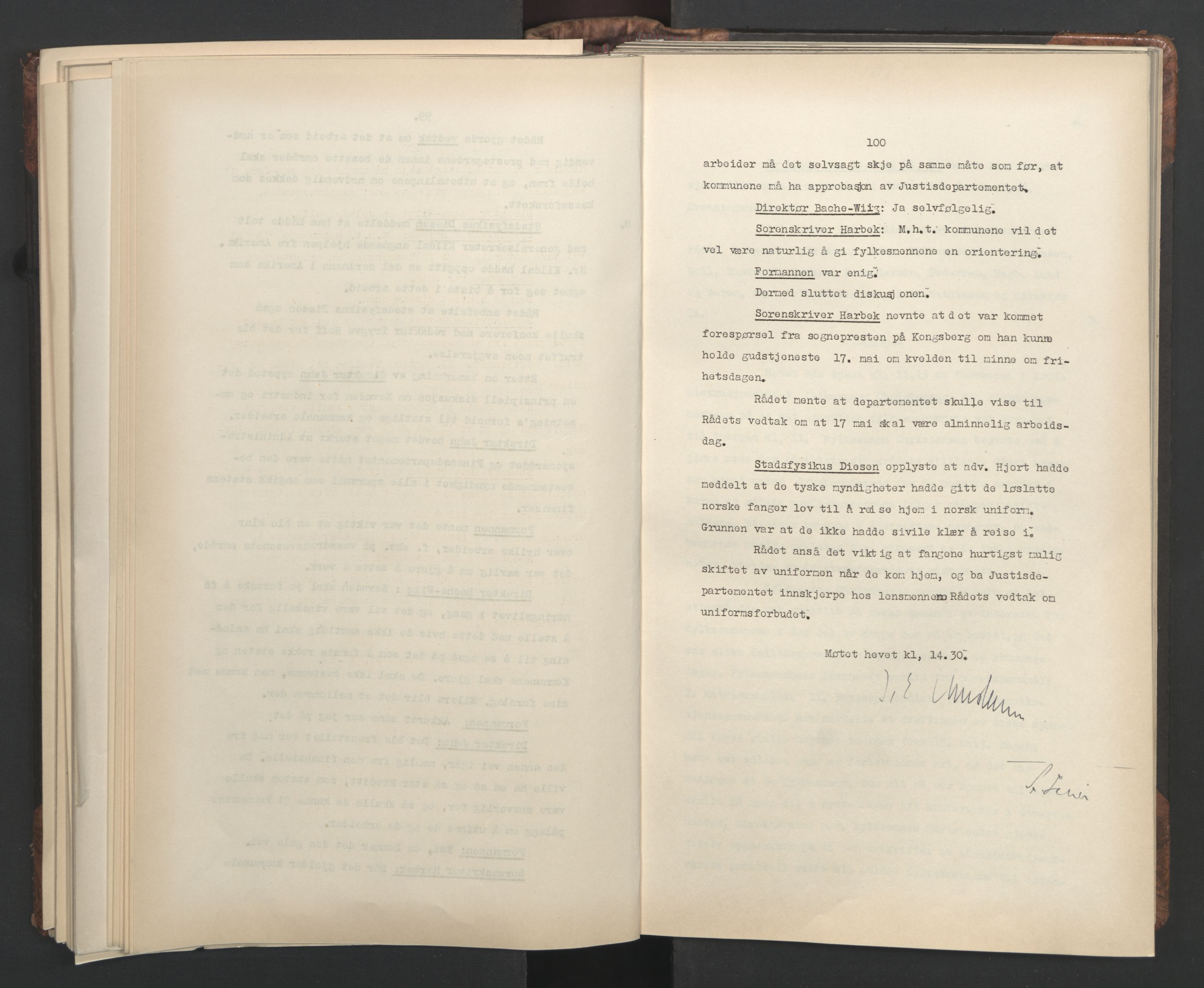 Administrasjonsrådet, AV/RA-S-1004/A/L0001: Møteprotokoll med tillegg 15/4-25/9, 1940, s. 100