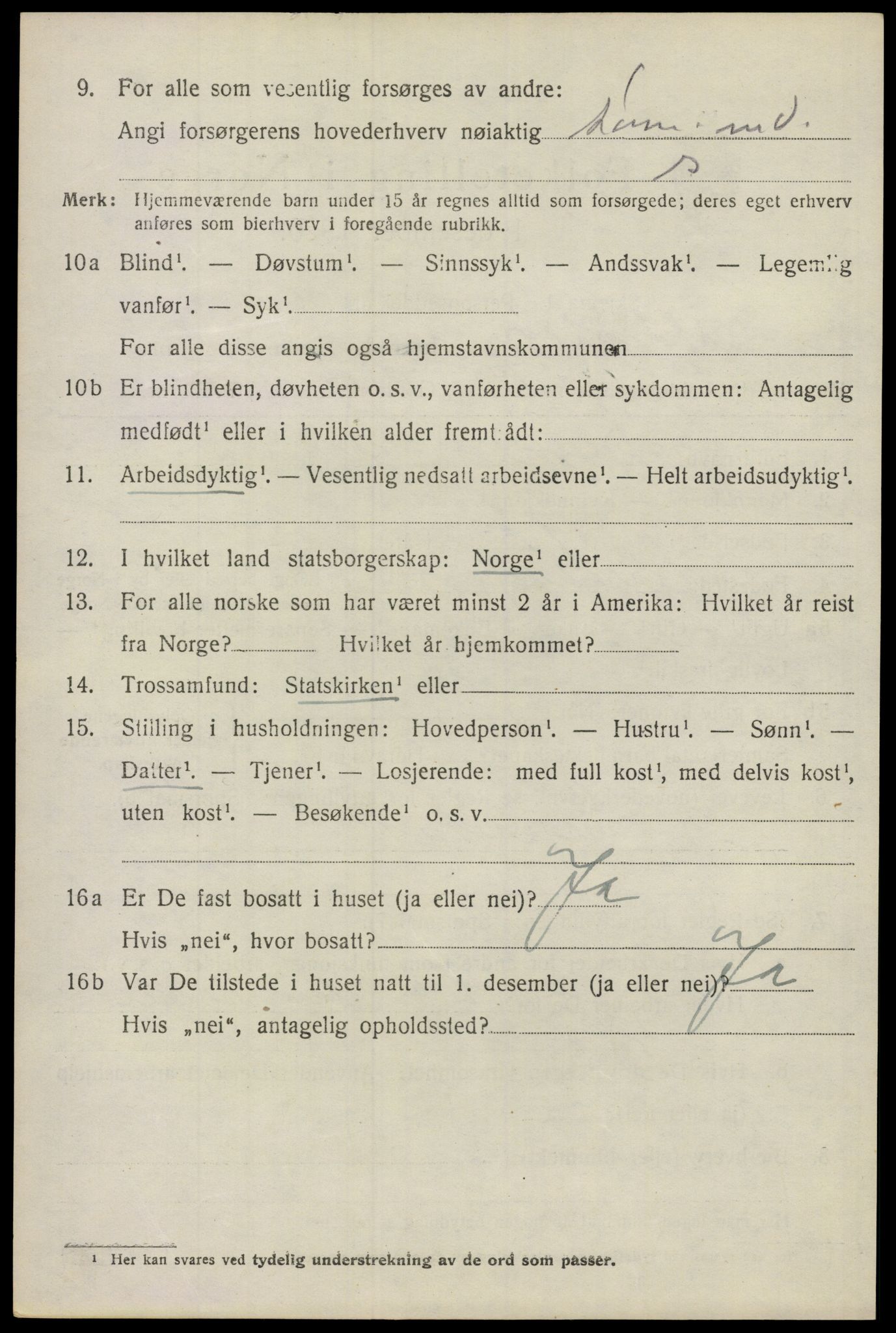 SAO, Folketelling 1920 for 0232 Lillestrøm herred, 1920, s. 3815