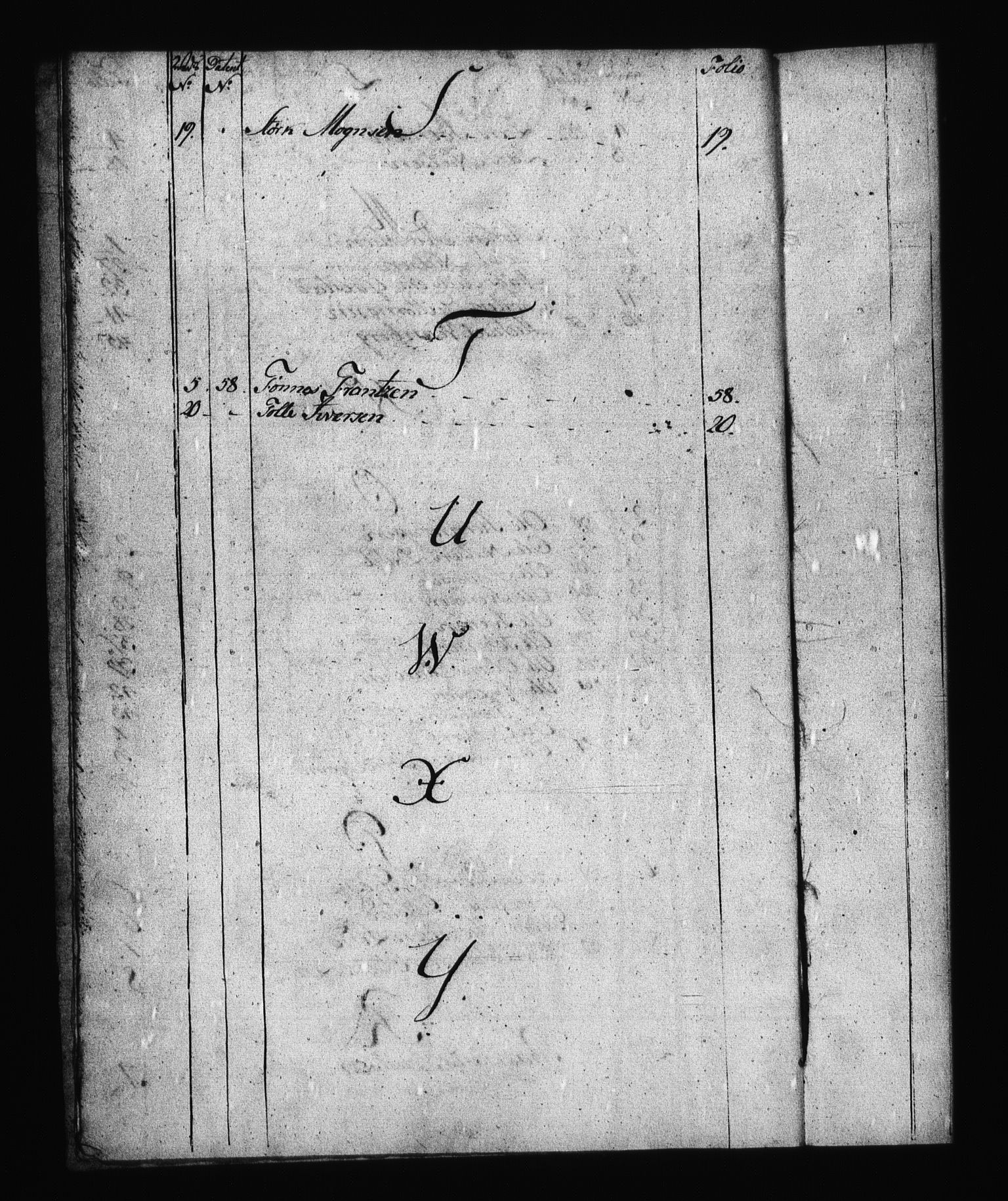 Sjøetaten, AV/RA-EA-3110/F/L0211: Bergen stift, bind 1, 1788