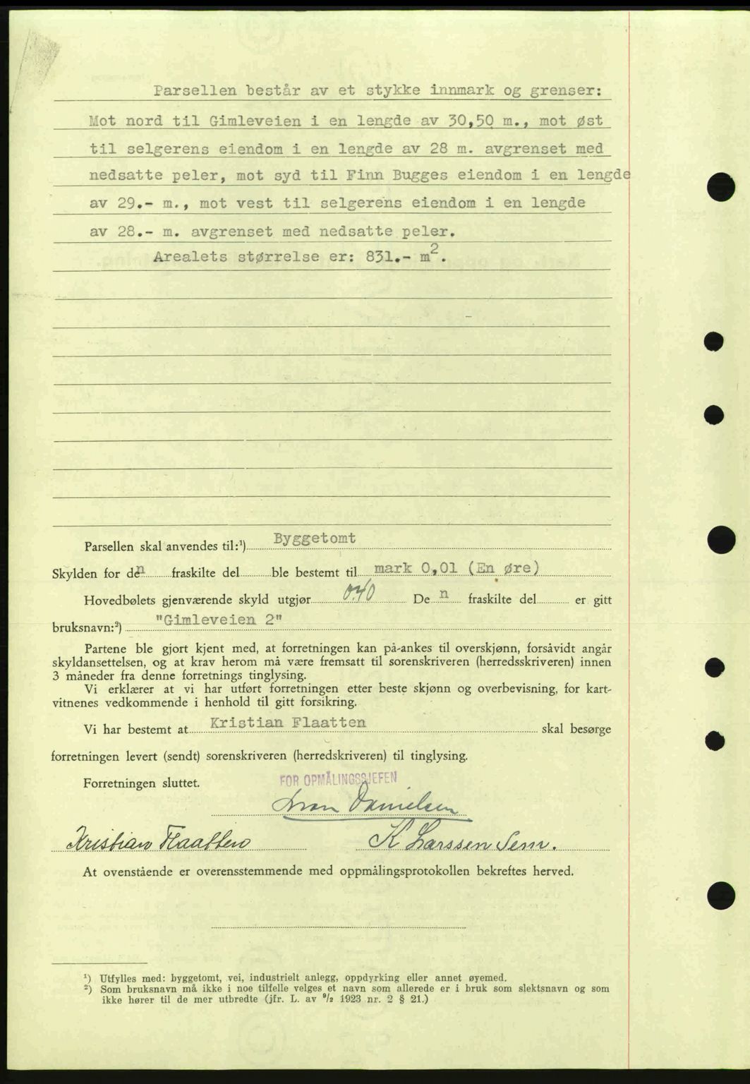 Tønsberg sorenskriveri, AV/SAKO-A-130/G/Ga/Gaa/L0017a: Pantebok nr. A17a, 1945-1945, Dagboknr: 2348/1945