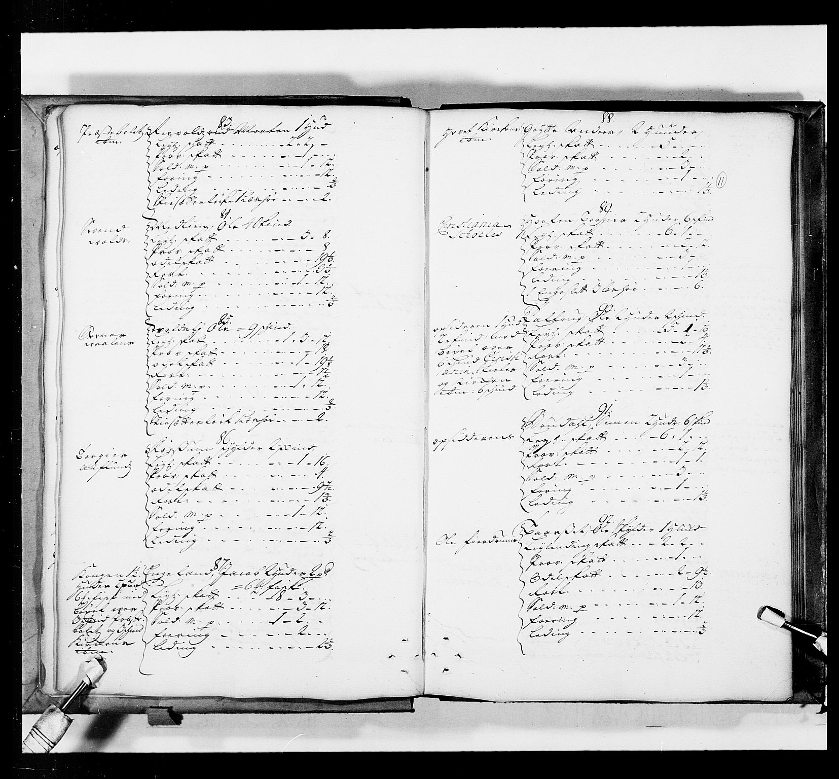 Stattholderembetet 1572-1771, AV/RA-EA-2870/Ek/L0036/0001: Jordebøker 1662-1720: / Matrikkel for Gudbrandsdal, 1719, s. 10b-11a