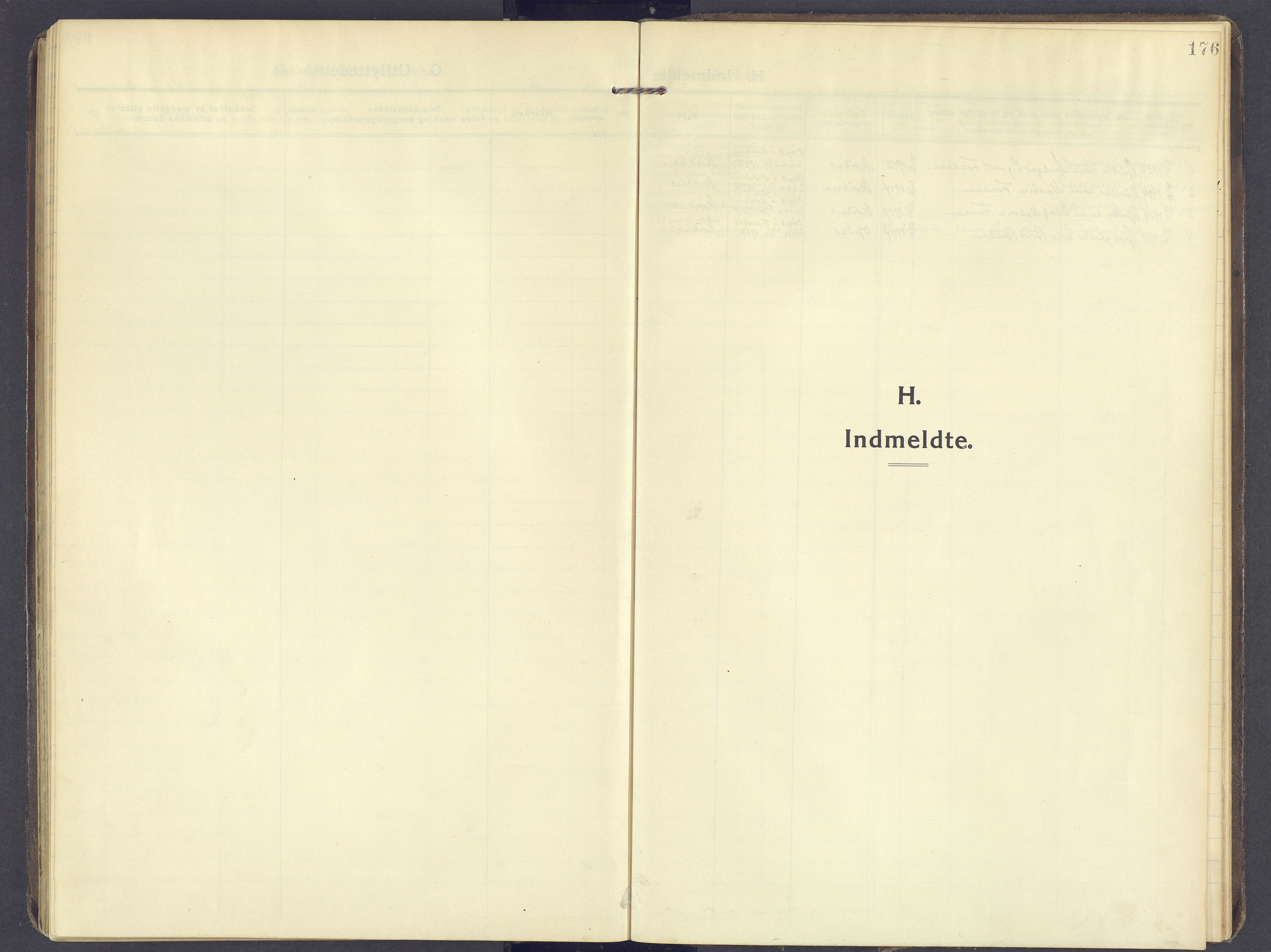 Kvikne prestekontor, SAH/PREST-064/H/Ha/Haa/L0009: Ministerialbok nr. 9, 1911-1942, s. 176