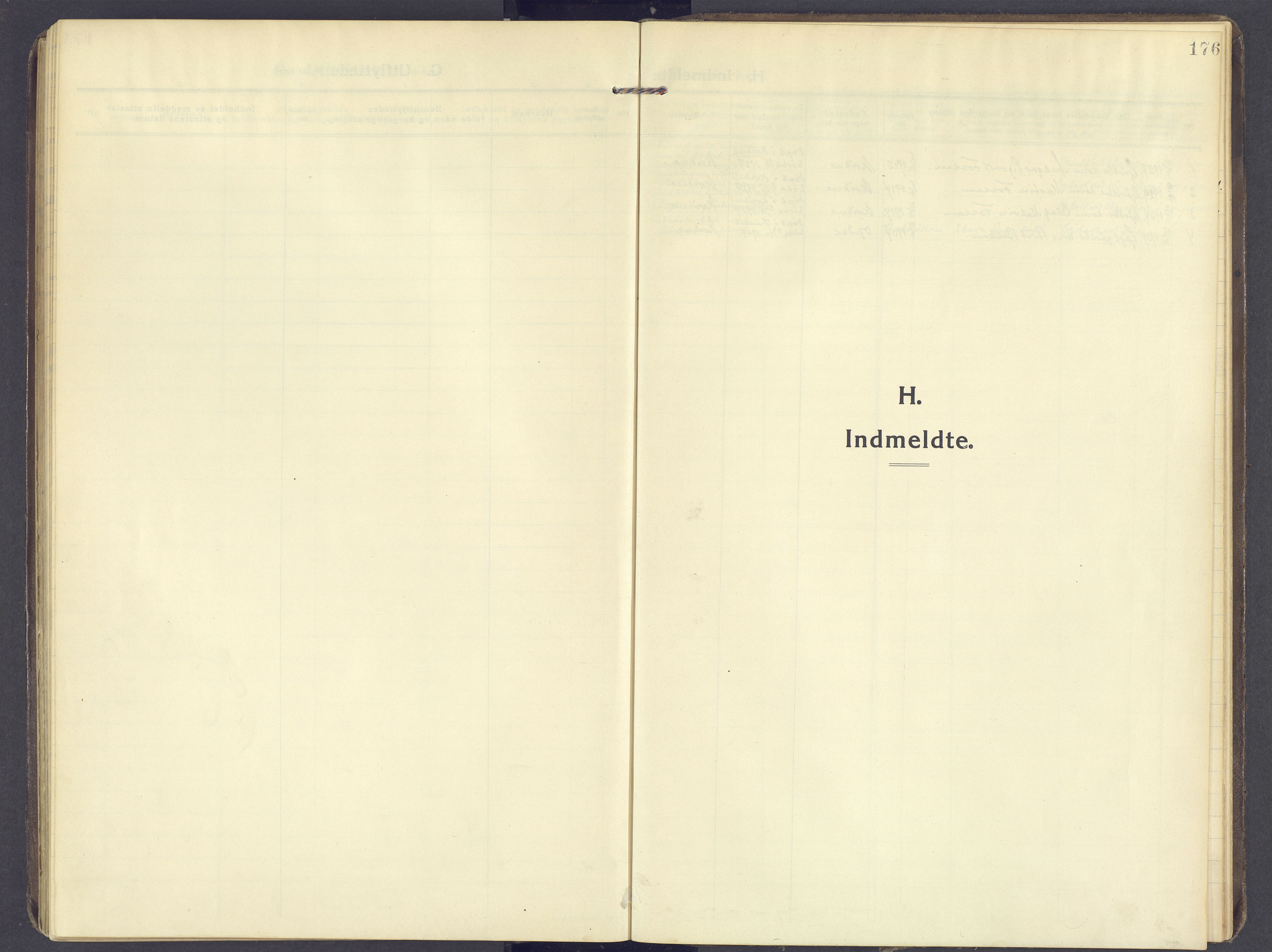 Kvikne prestekontor, AV/SAH-PREST-064/H/Ha/Haa/L0009: Ministerialbok nr. 9, 1911-1942, s. 176