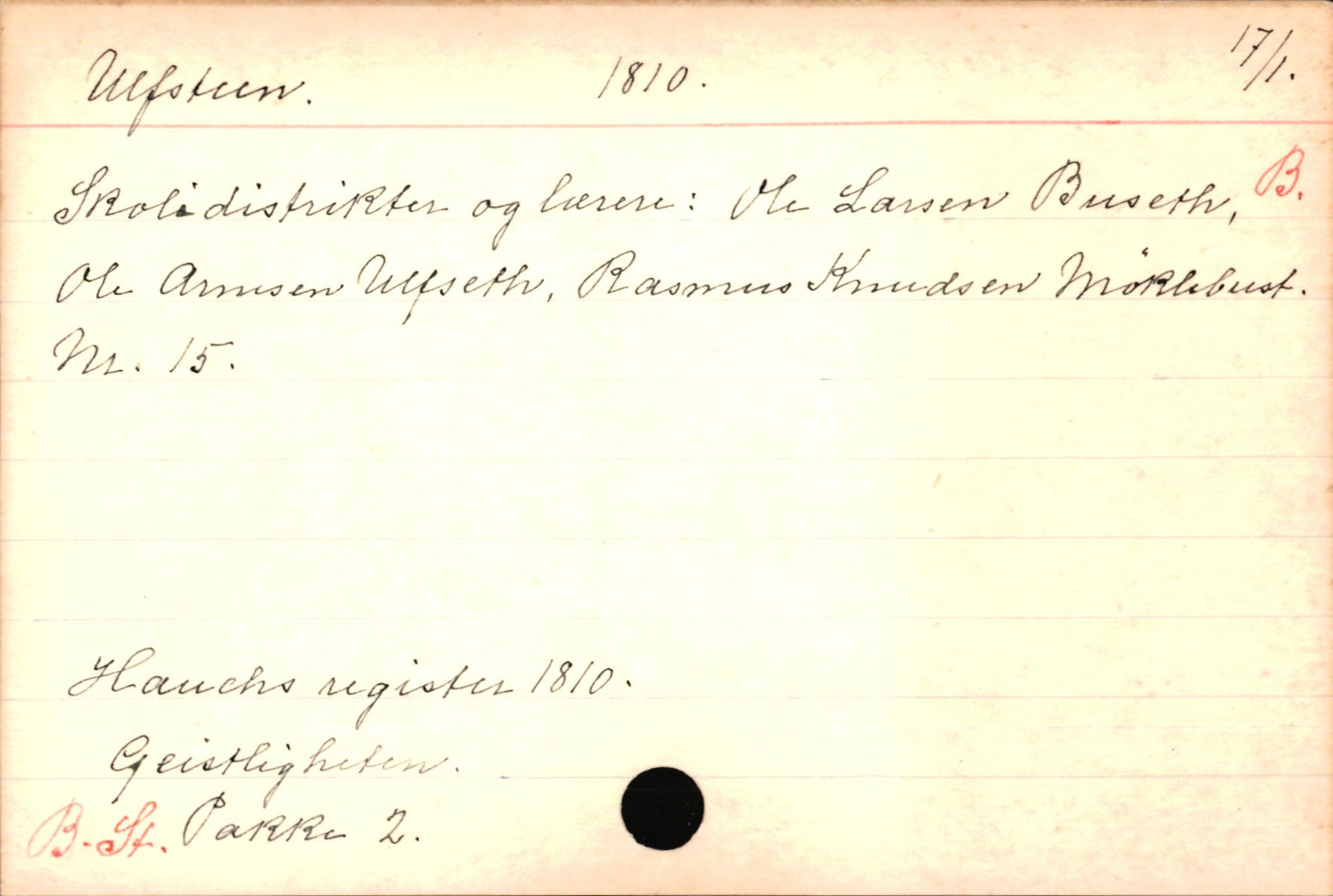 Haugen, Johannes - lærer, AV/SAB-SAB/PA-0036/01/L0001: Om klokkere og lærere, 1521-1904, s. 10601