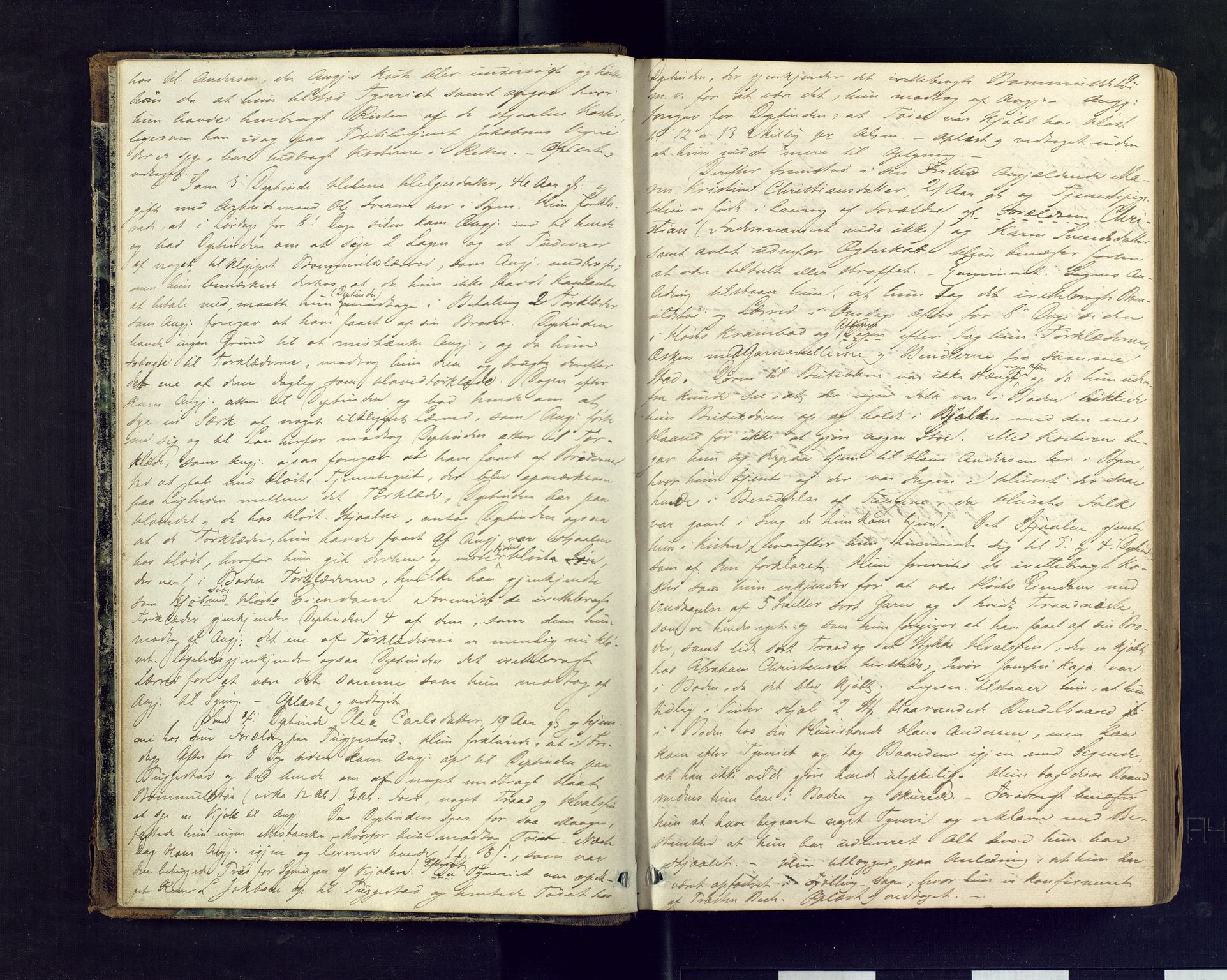 Larvik byfogd, AV/SAKO-A-218/F/Fd/L0008: Ekstrarettsprotokoll., 1854-1858, s. 9