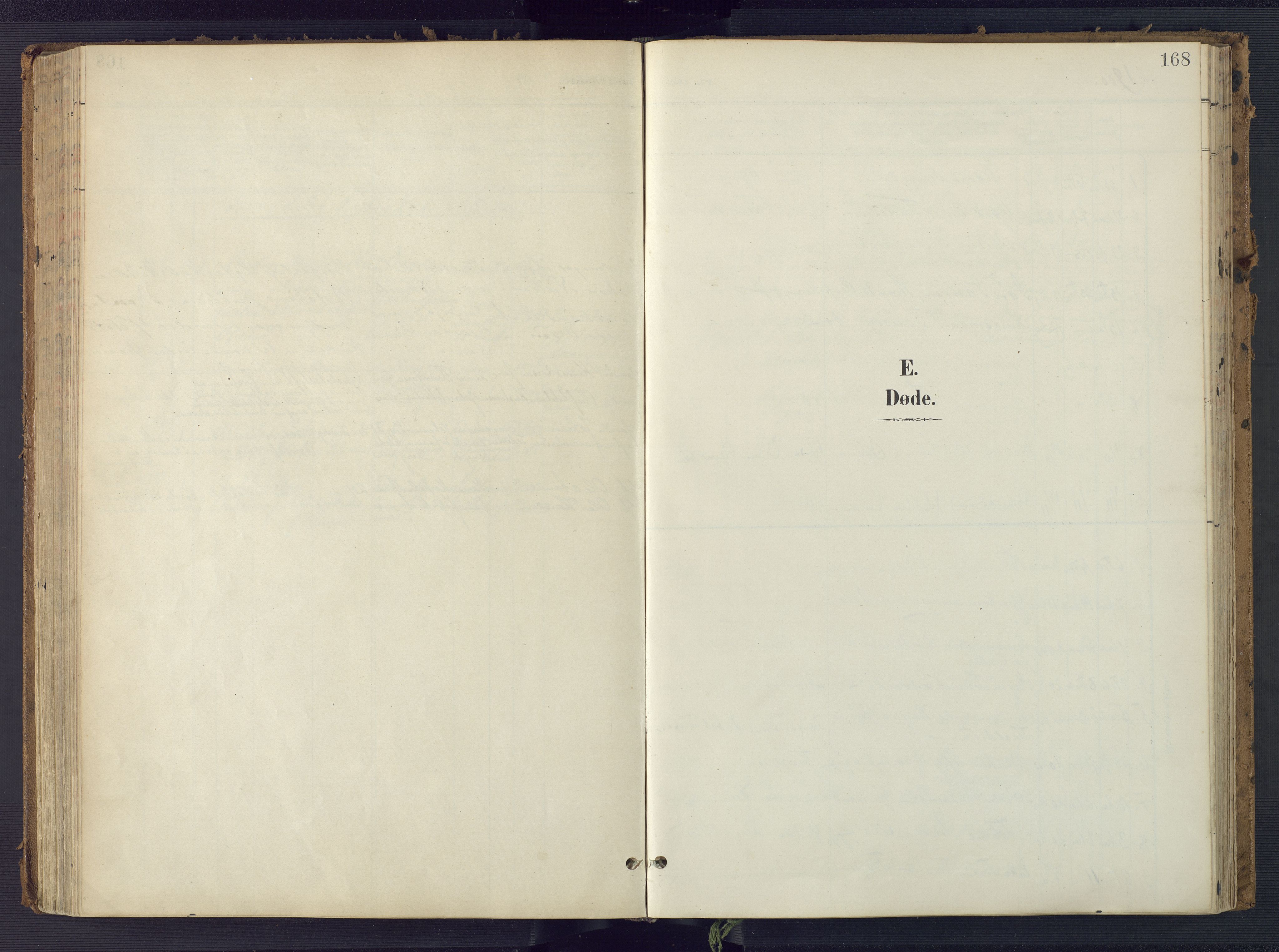 Sør-Audnedal sokneprestkontor, AV/SAK-1111-0039/F/Fa/Faa/L0005: Ministerialbok nr. A 5, 1900-1923, s. 168