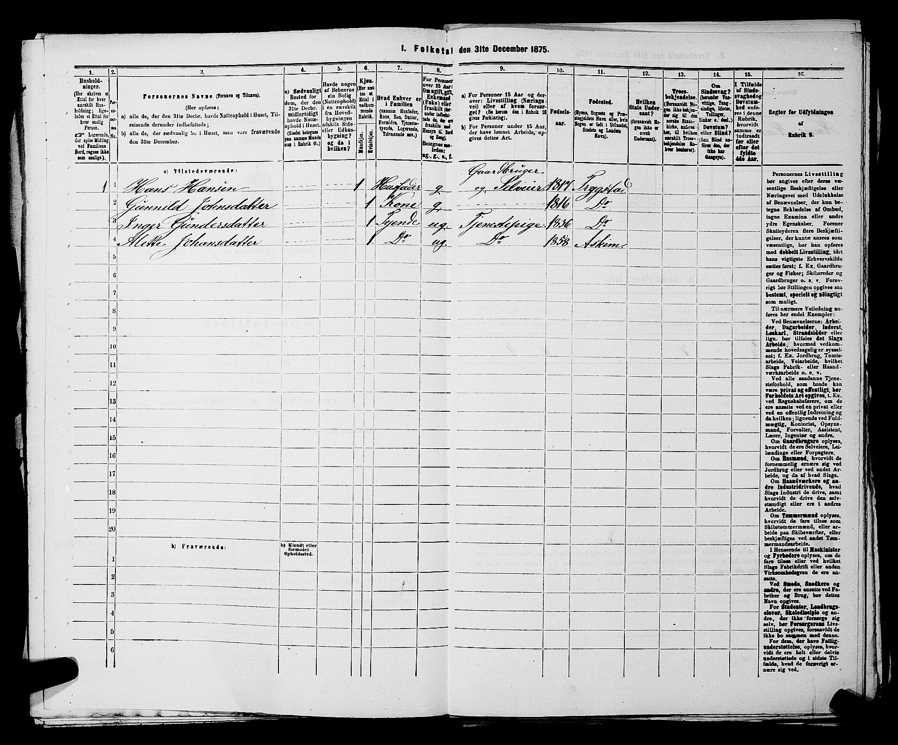 RA, Folketelling 1875 for 0122P Trøgstad prestegjeld, 1875, s. 56