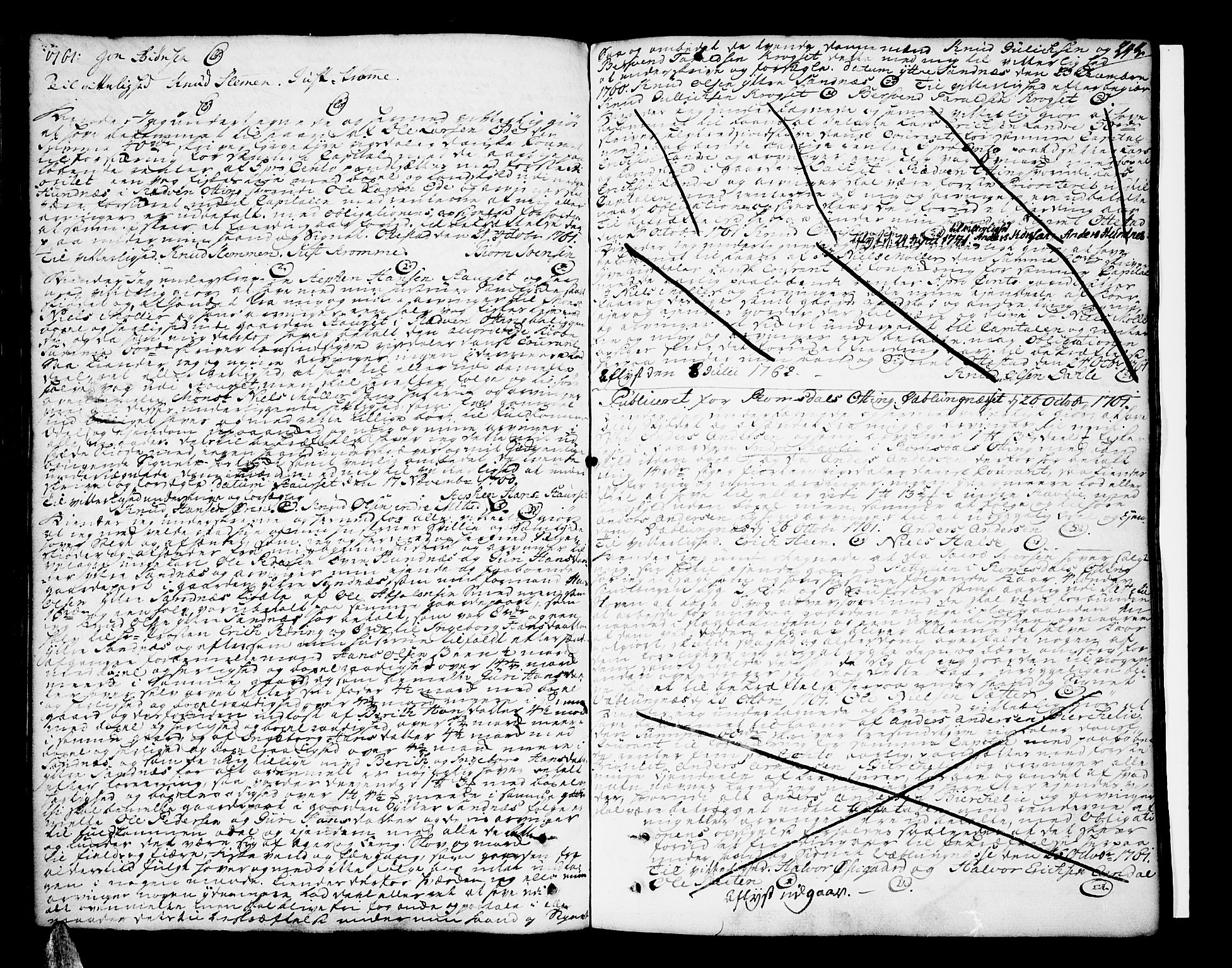 Romsdal sorenskriveri, SAT/A-4149/1/2/2C/L0003: Pantebok nr. 3, 1747-1767, s. 242